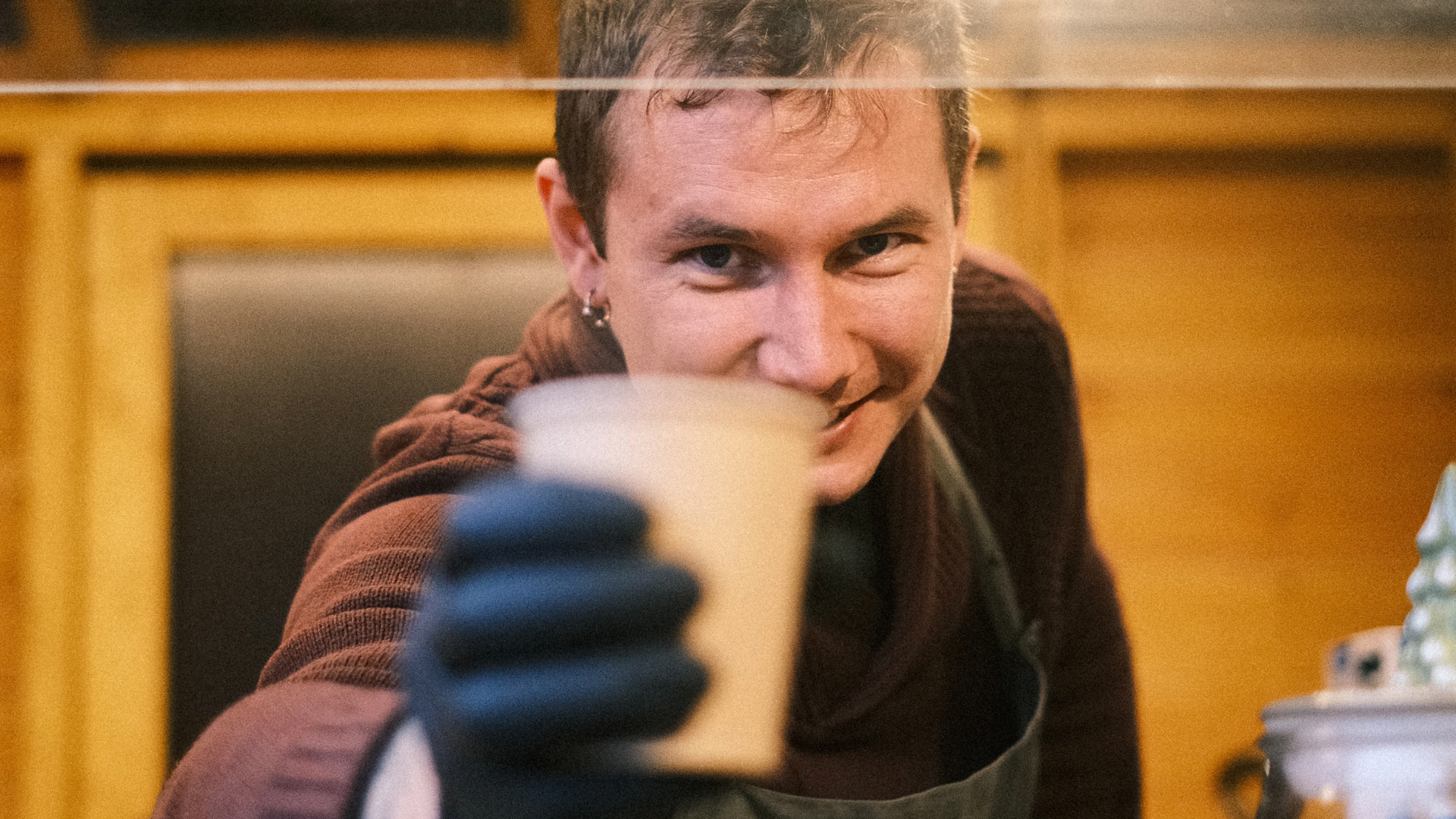 Jõulukioskid Balta jõuluturul Tallinnas