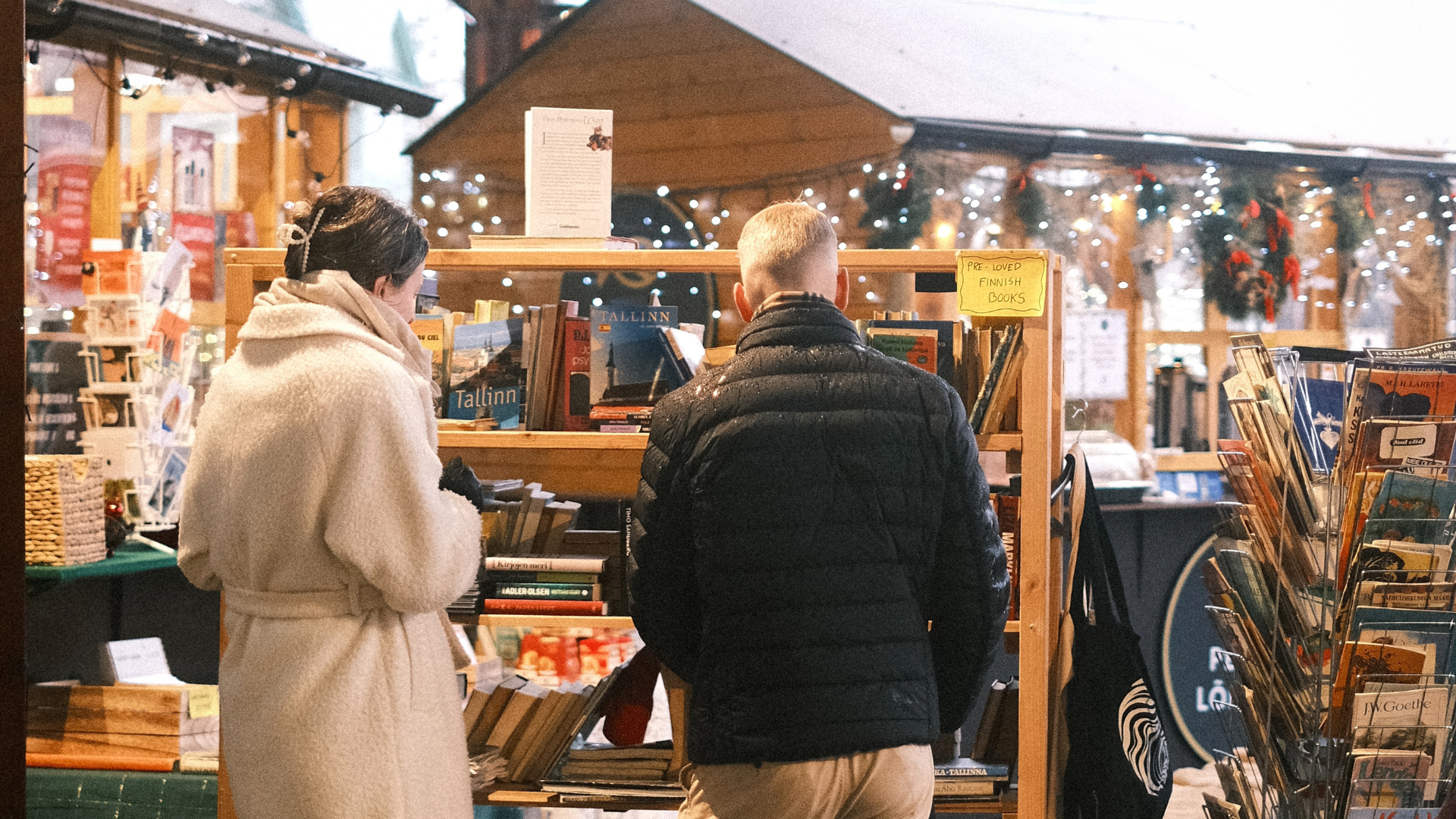 Jõulukioskid Balti jaama turul