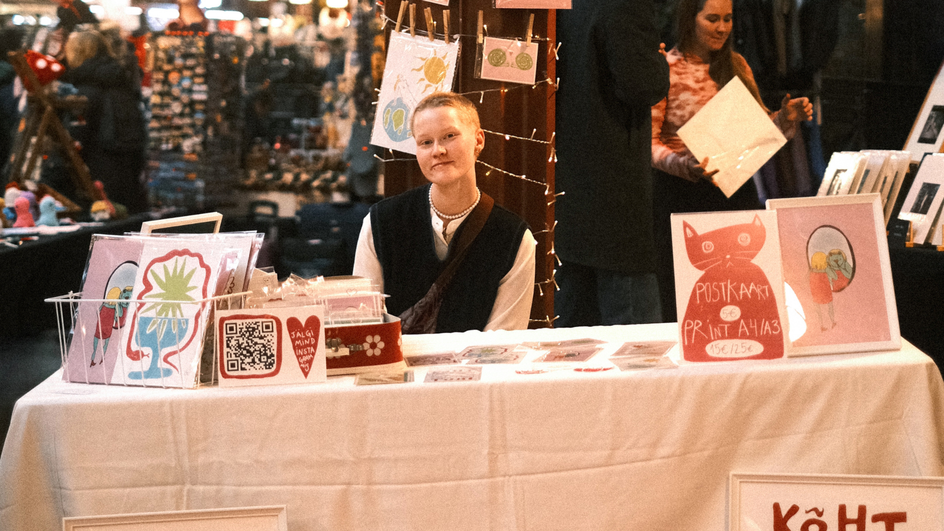 Ülikooli kunstitudeng Balta loovturul