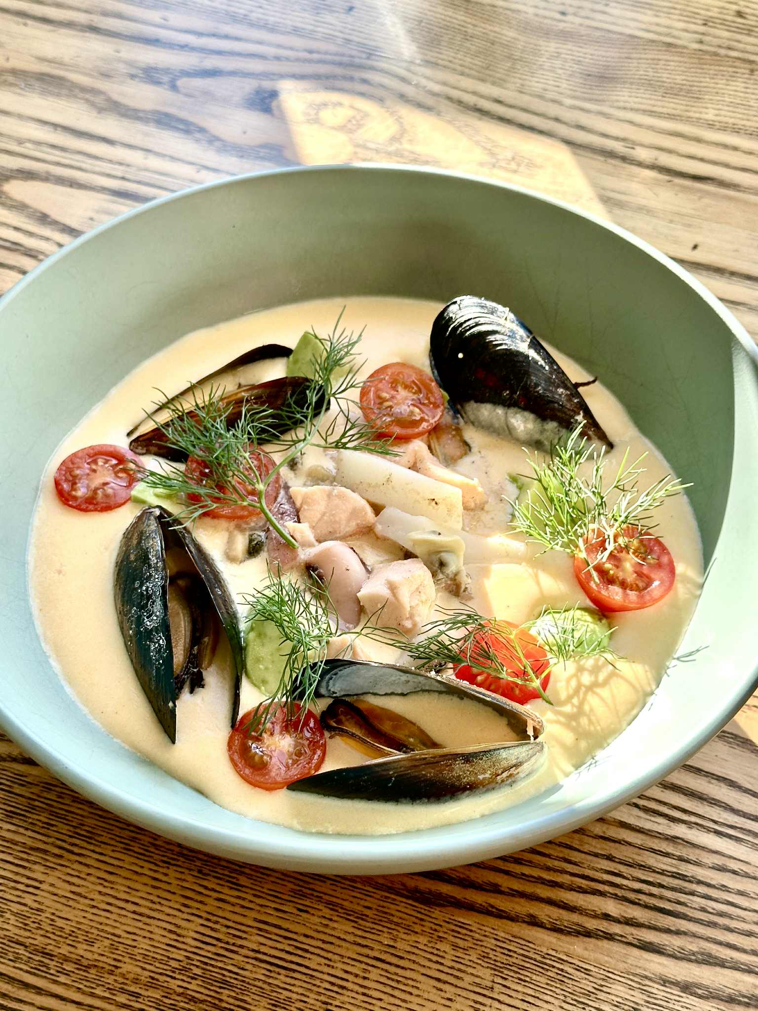 A La Ain Kohviku koorene mereannisupp