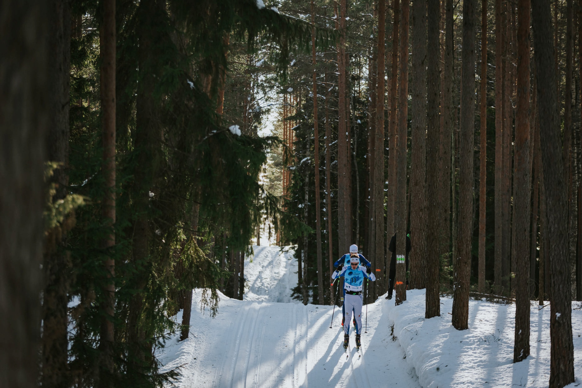 Alutaguse Tervisespordikeskuses maratoni suusatajad