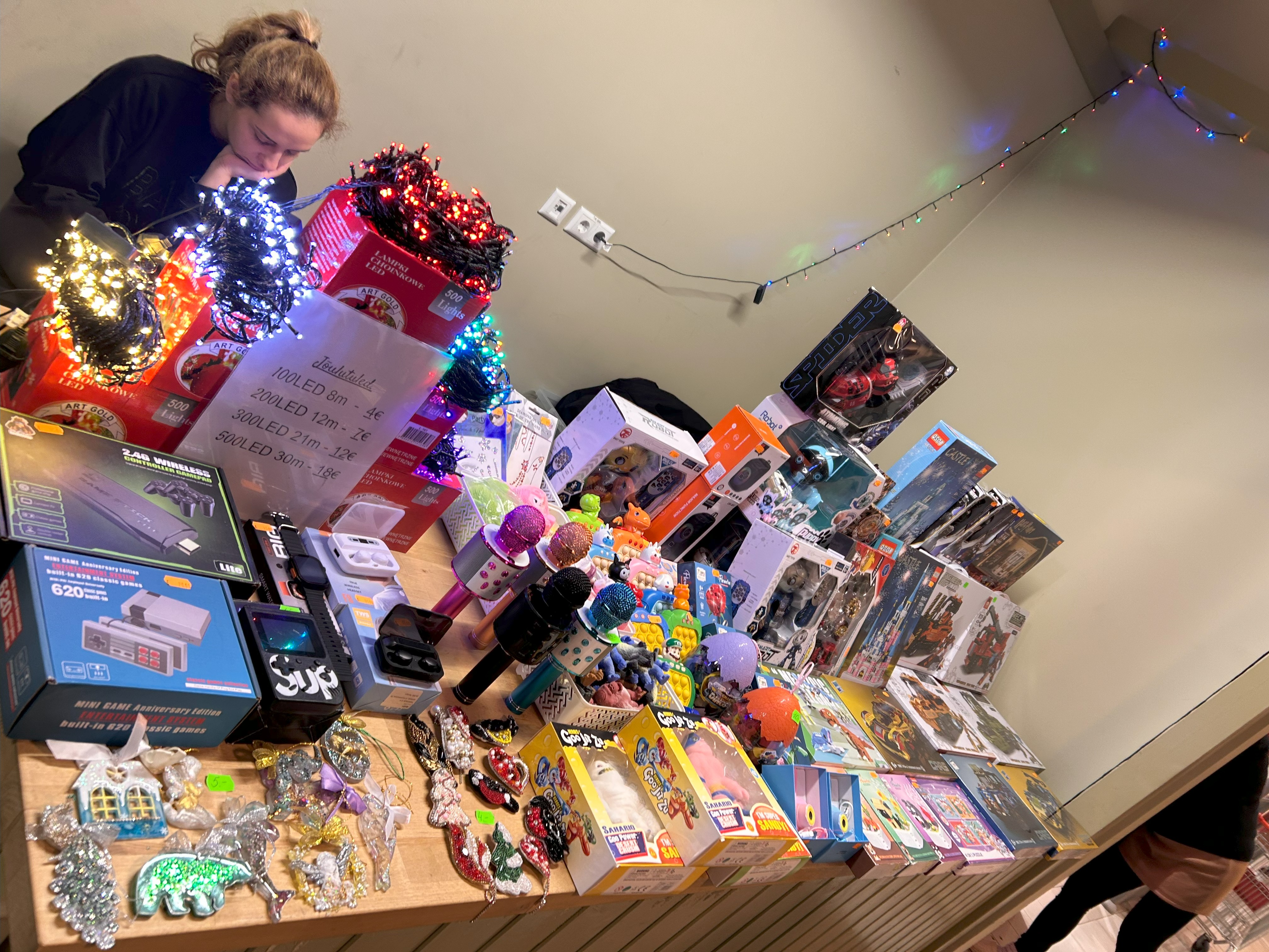 Mänguasjad Pärnu jõuluturul