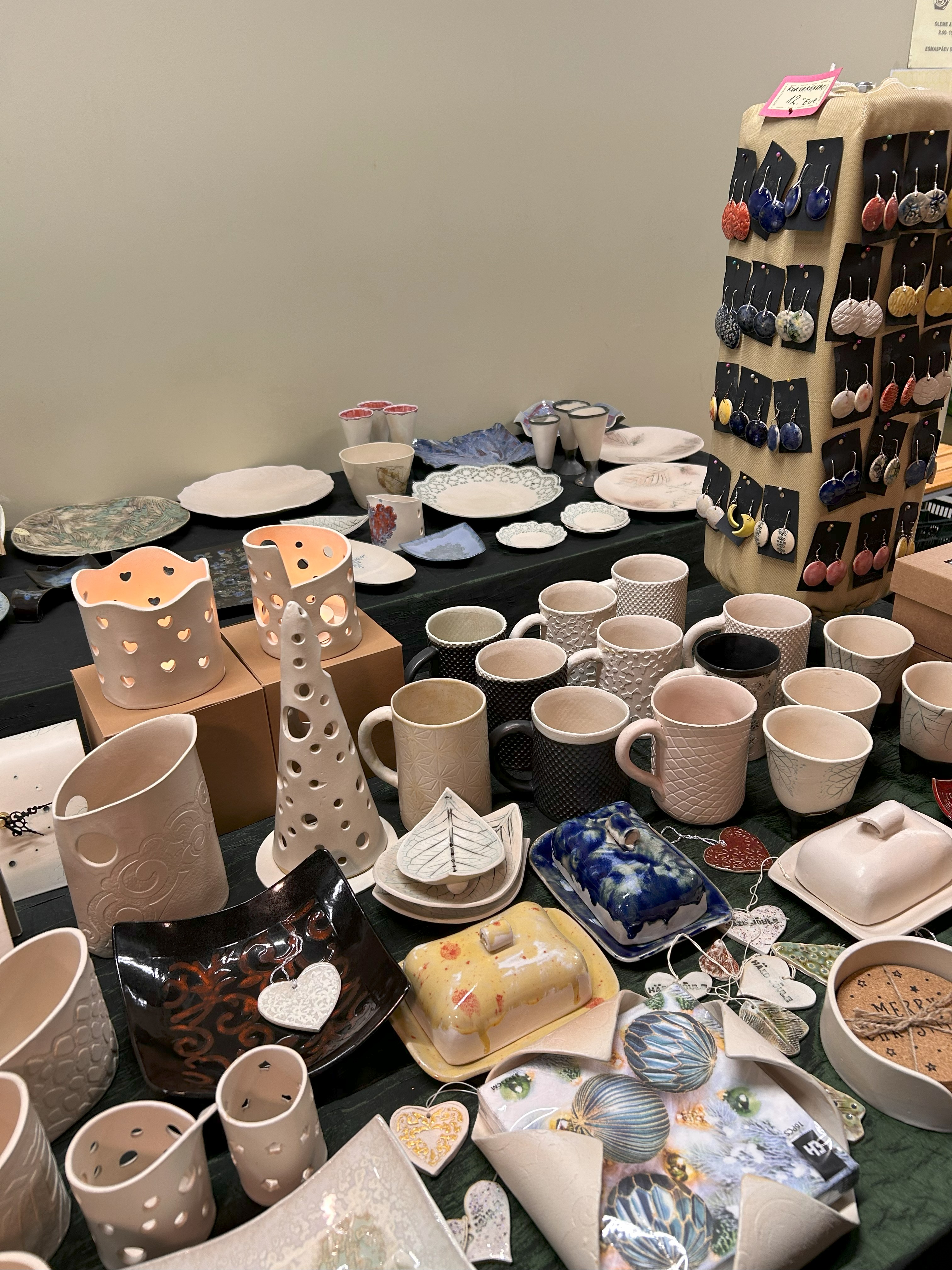 Keraamika Pärnu jõululaadal