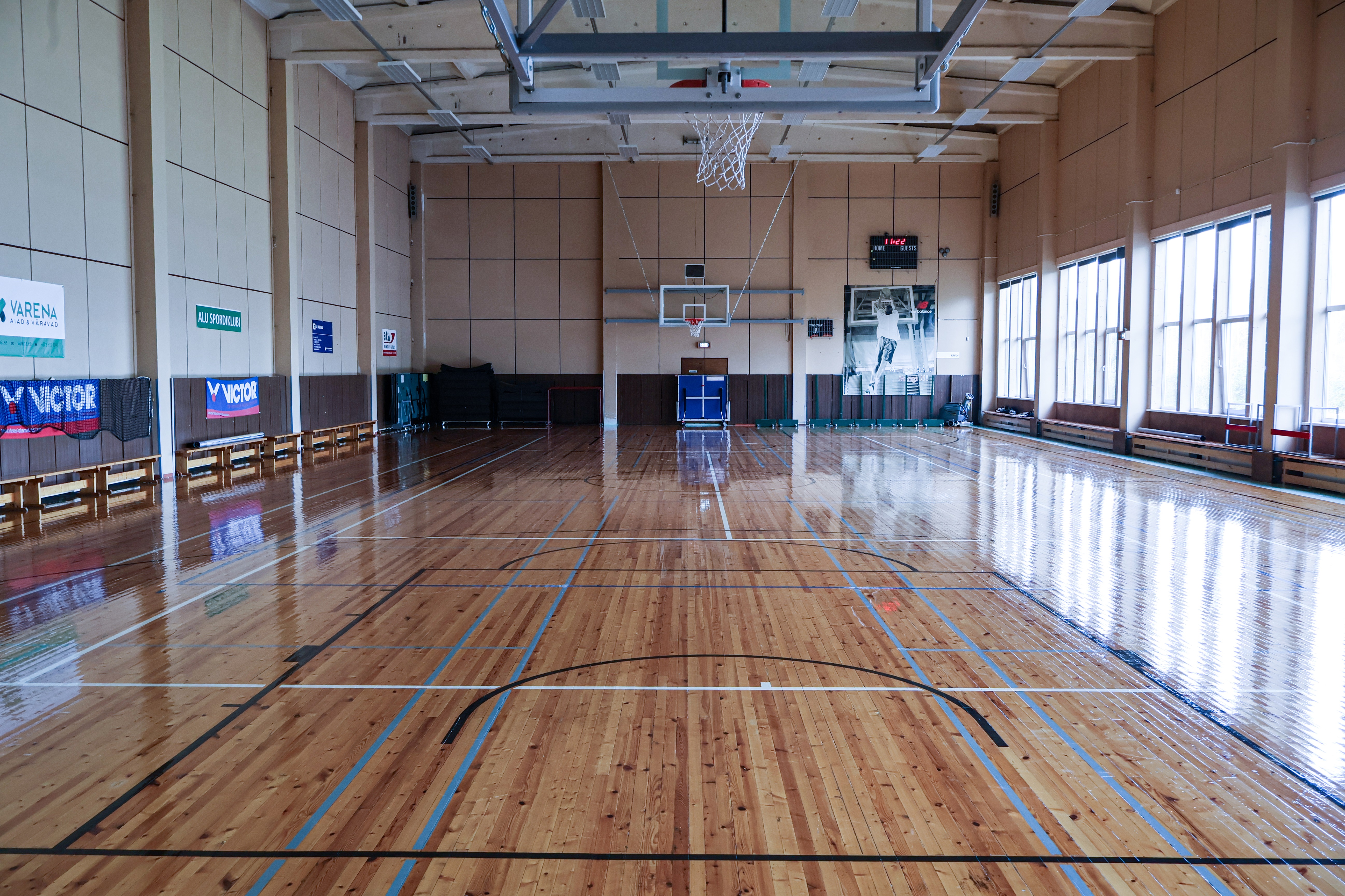Alu Spordihoone pallisaal