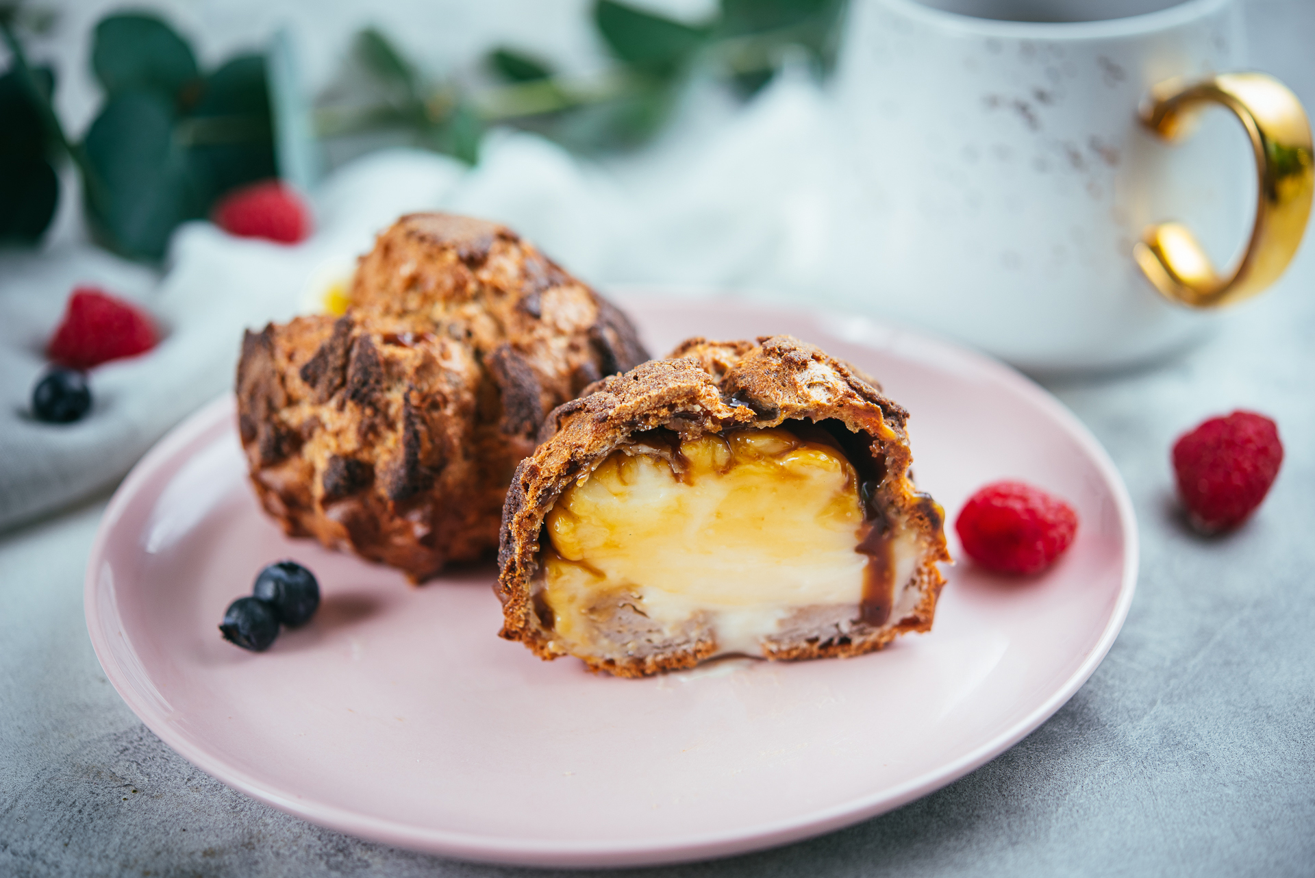 Kohvi ja tervislik maius kohvikus