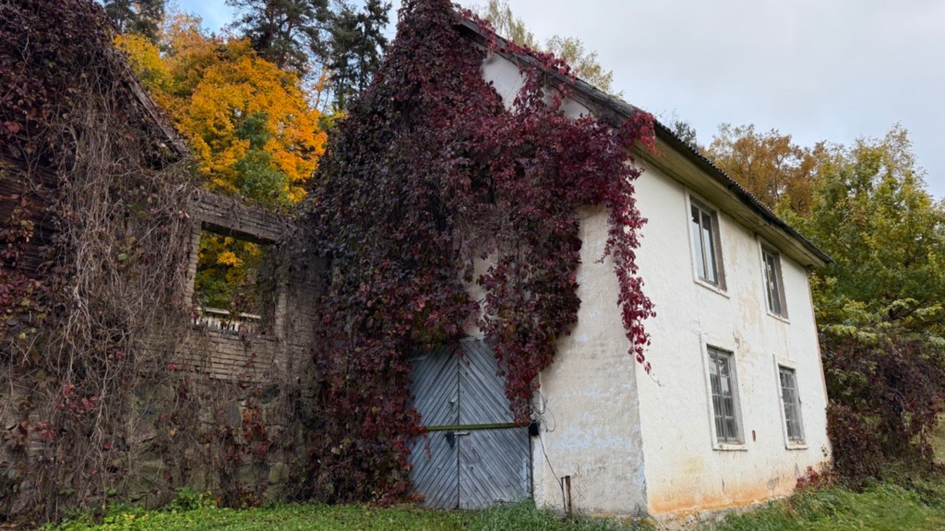 Peedu-Nuti vesiveski kompleks sügisel