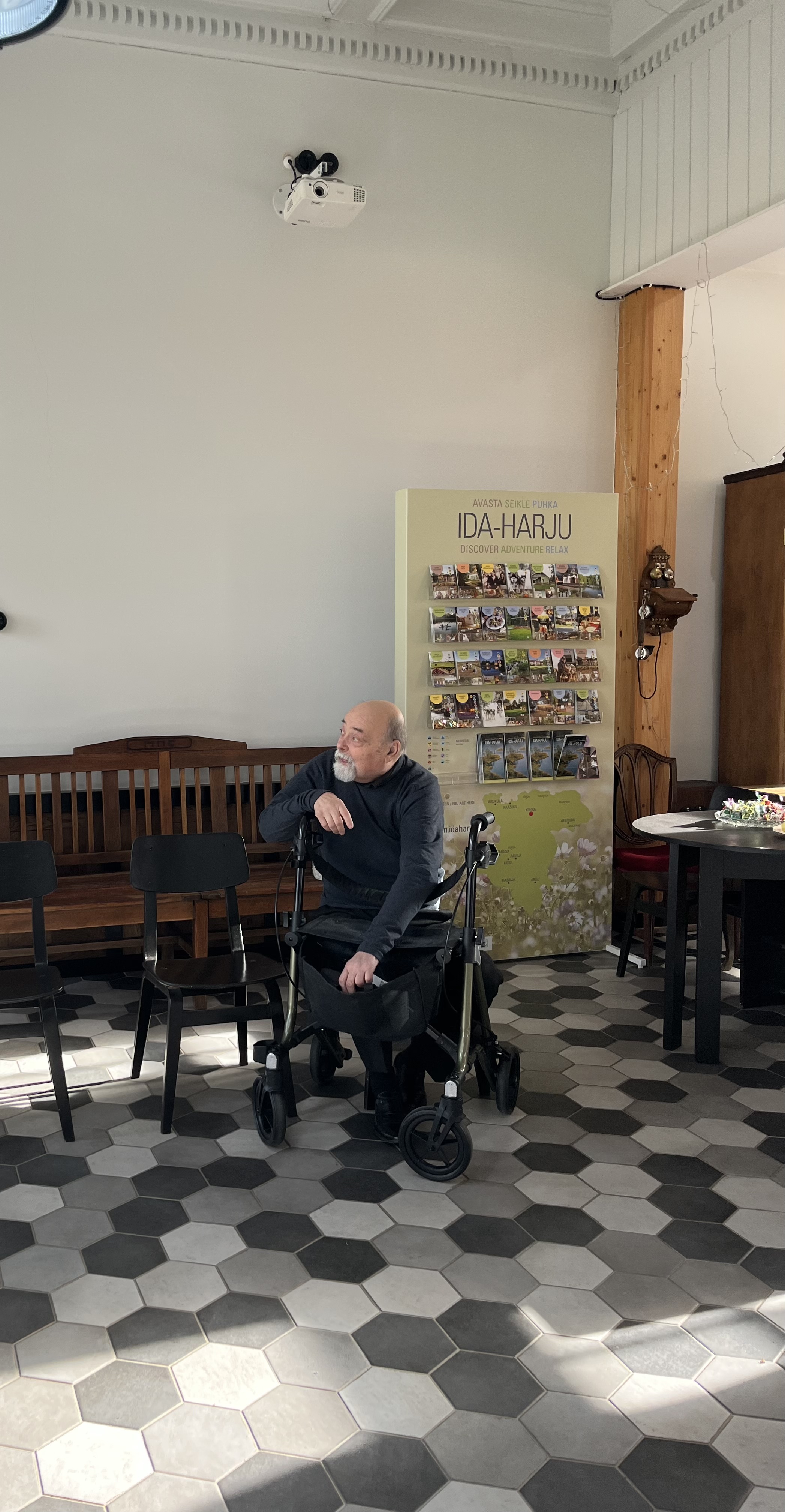 Hetk enne näituse avamist