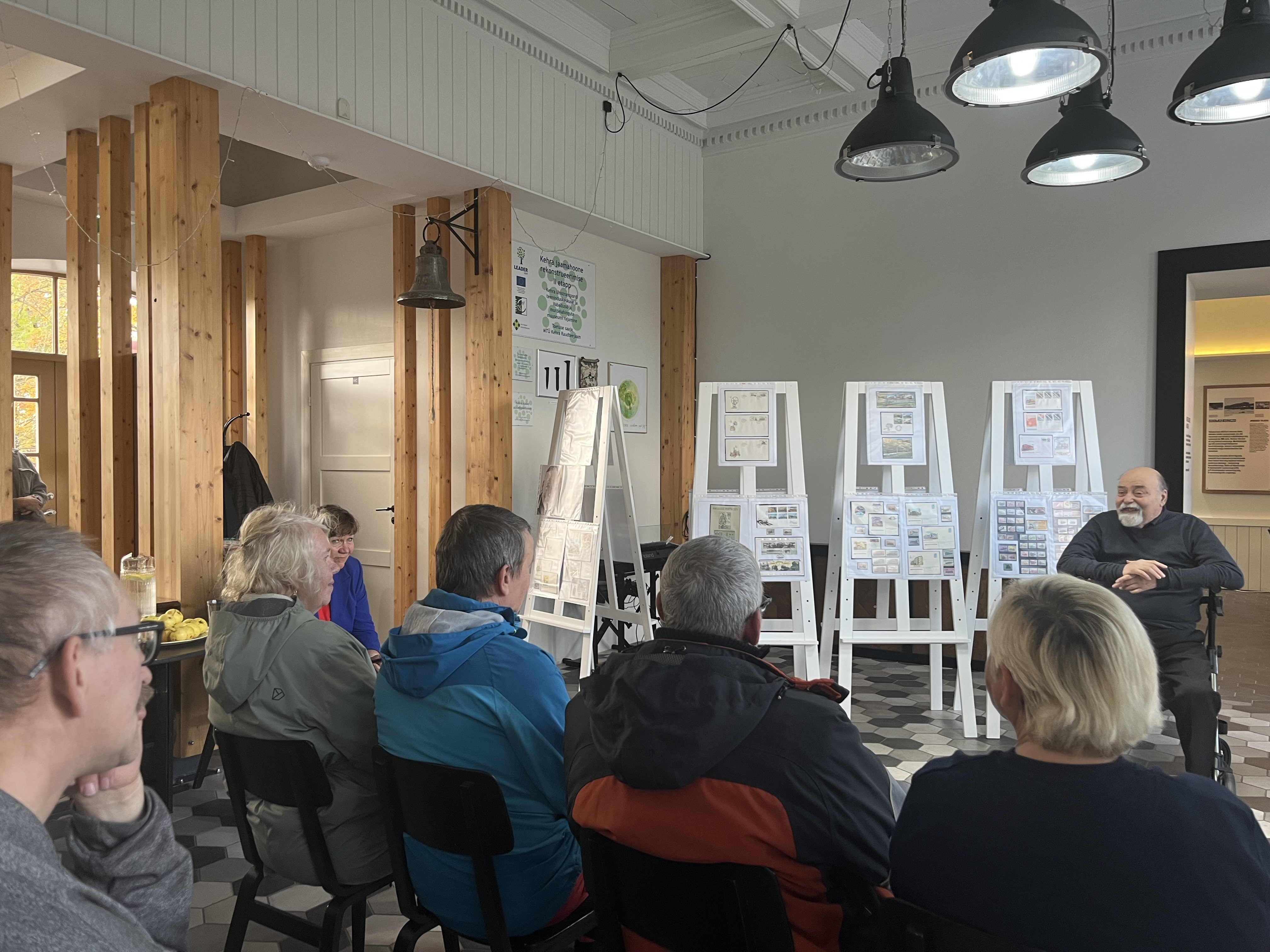 Kehra muuseumis näituse “Järgmine peatus Margialbum” avamiselt