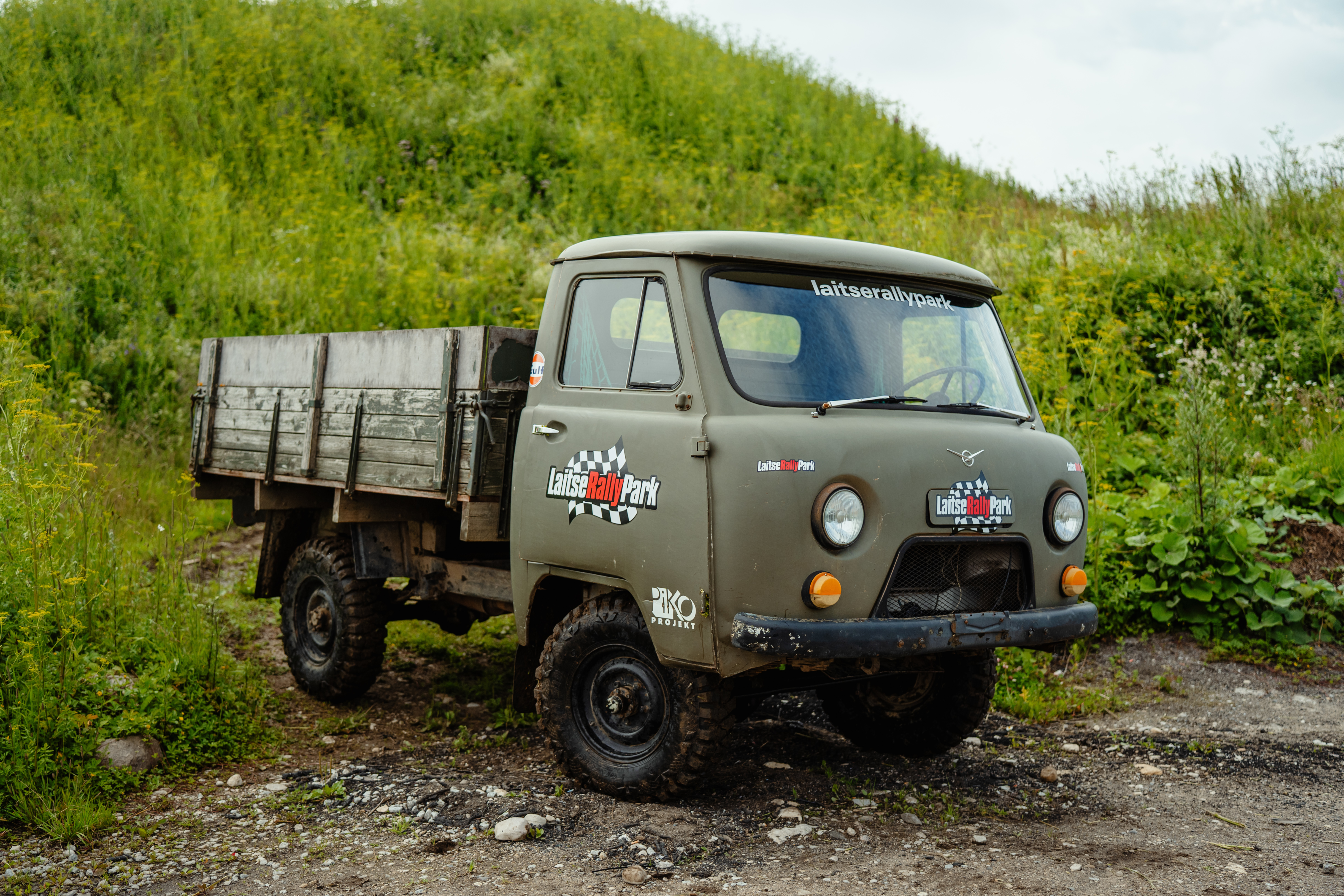 UAZ off road autoga takistusterajal LaitseRallyPark'is