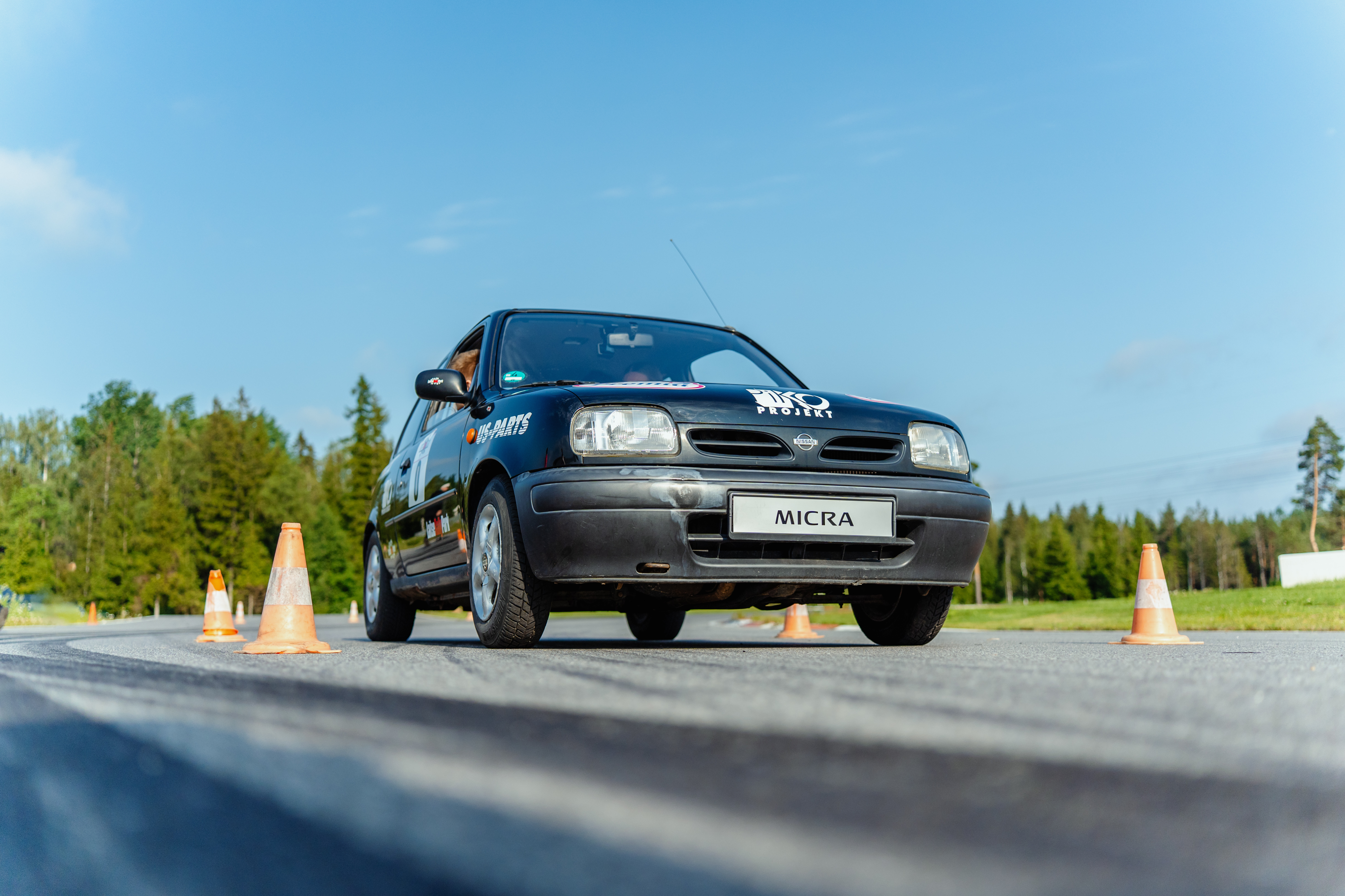 Trikiautoga täpsussõit LaitseRallyPark´is