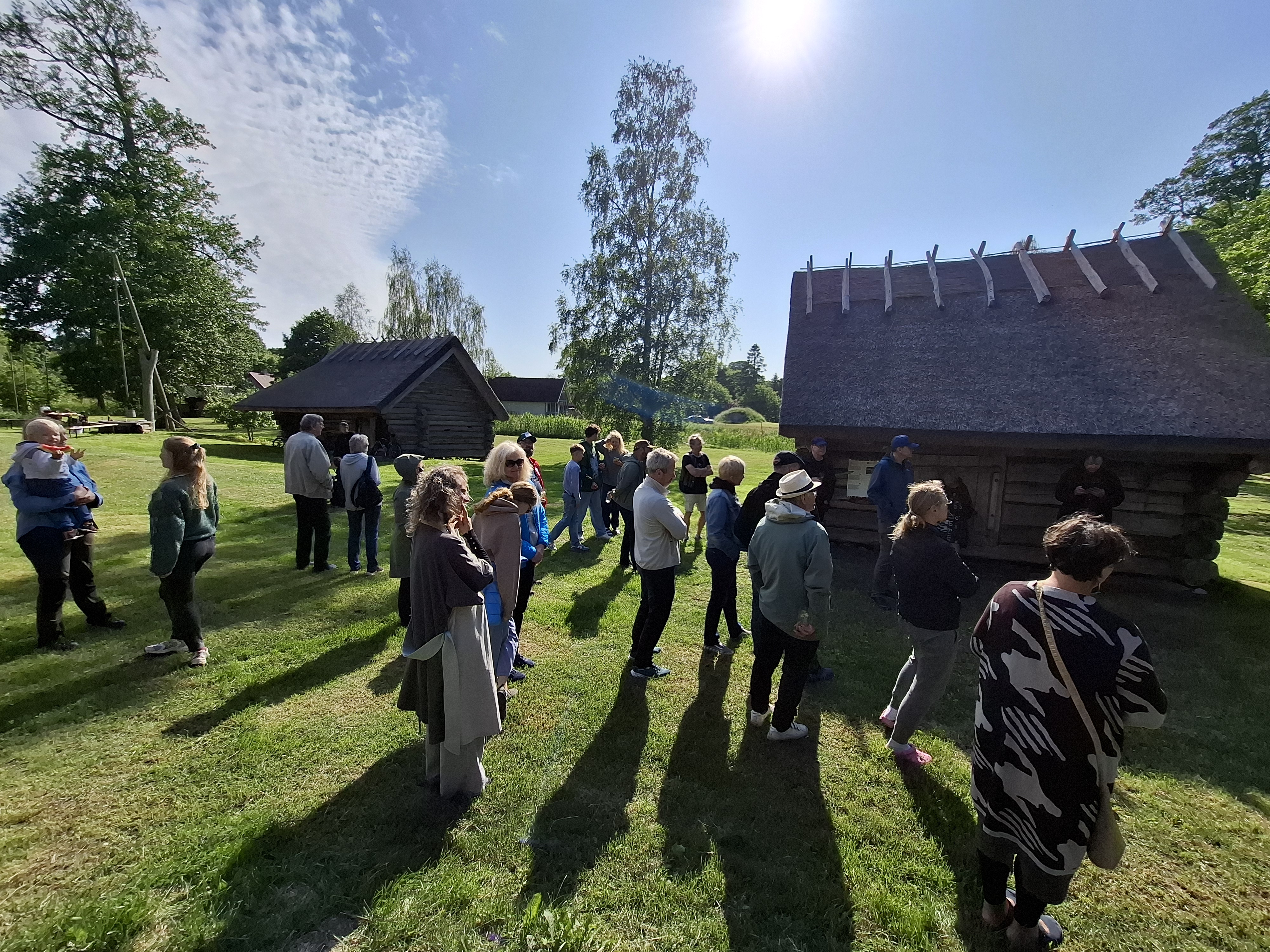 Näituse avamine Korsil