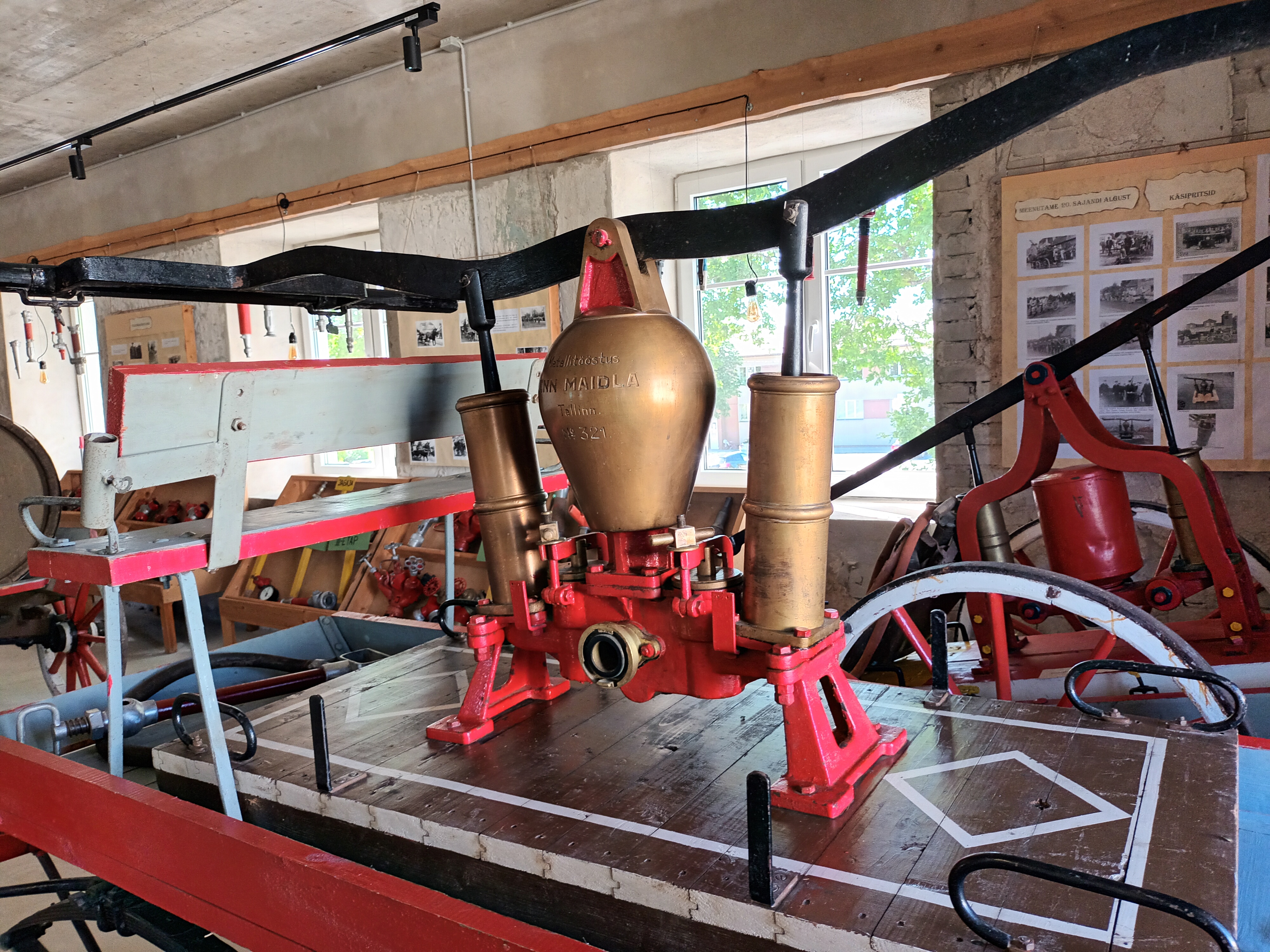 Käsiprits Järva-Jaani Tuletõrjemuuseum