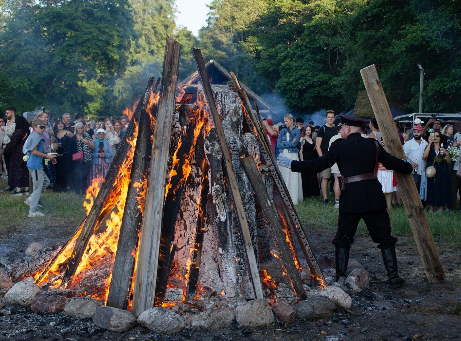 Jaanituli Eesti Vabaõhumuuseumis
