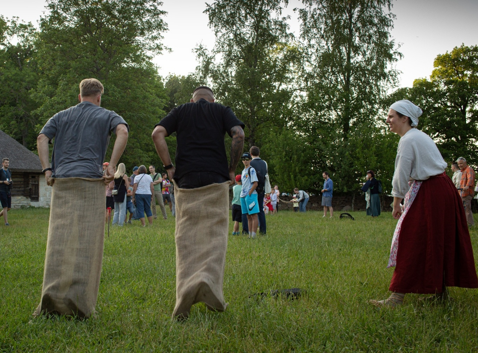Jaanimängud Eesti Vabaõhumuuseumis
