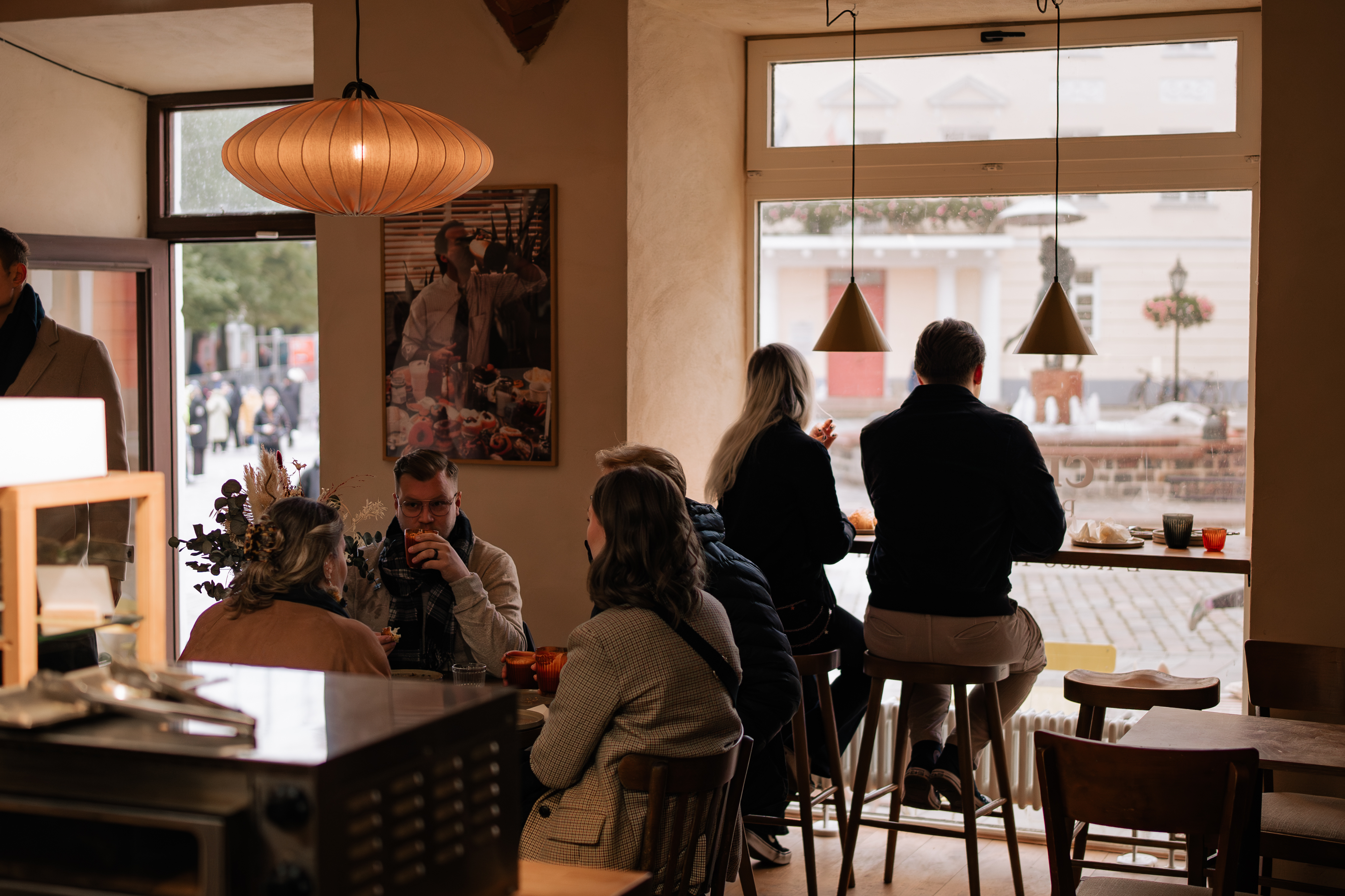 Hubane õhkkond ja mõnus vaade Cruffinist