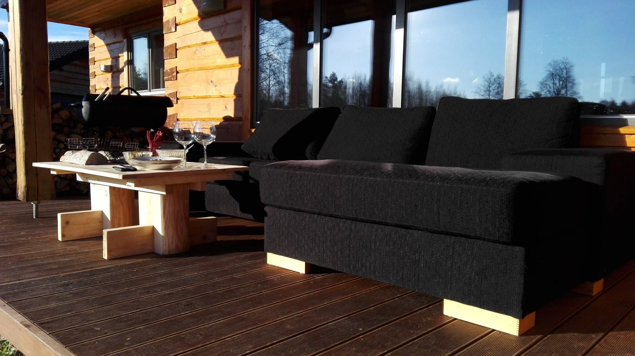 Lemmaku puhkemaja terrass