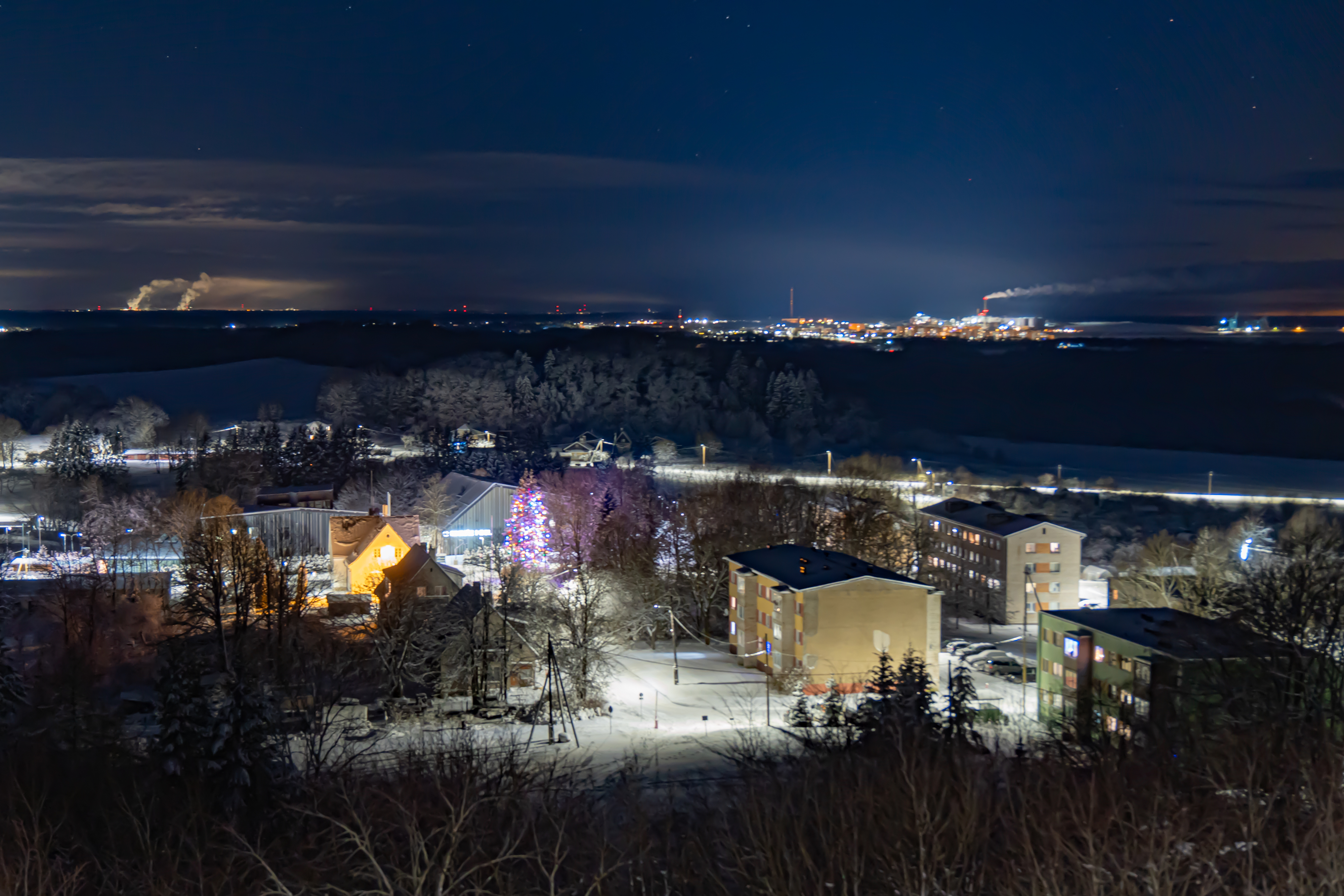 Vaade Sinimäe vaatetornist