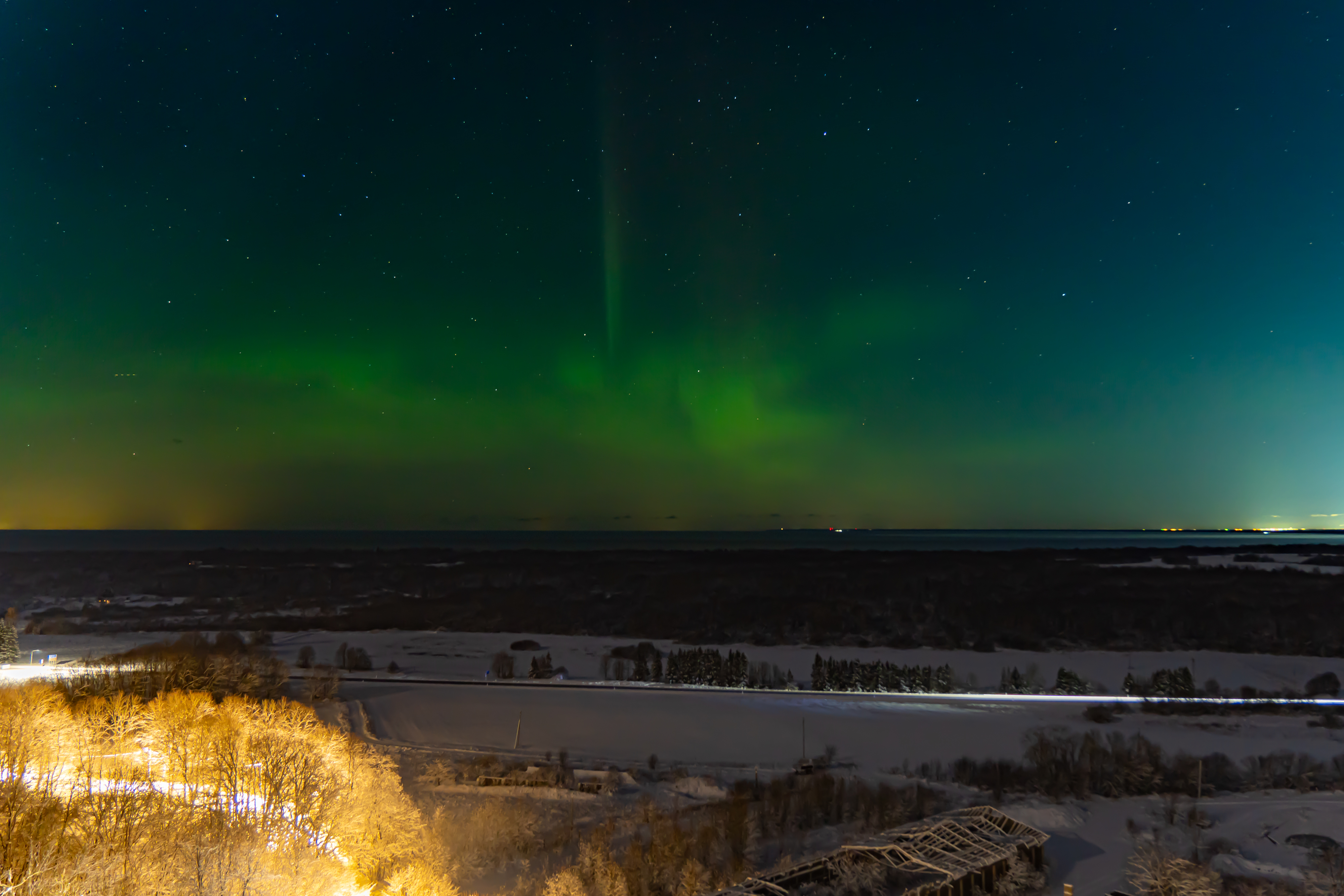 Vaade Sinimäe vaatetornist