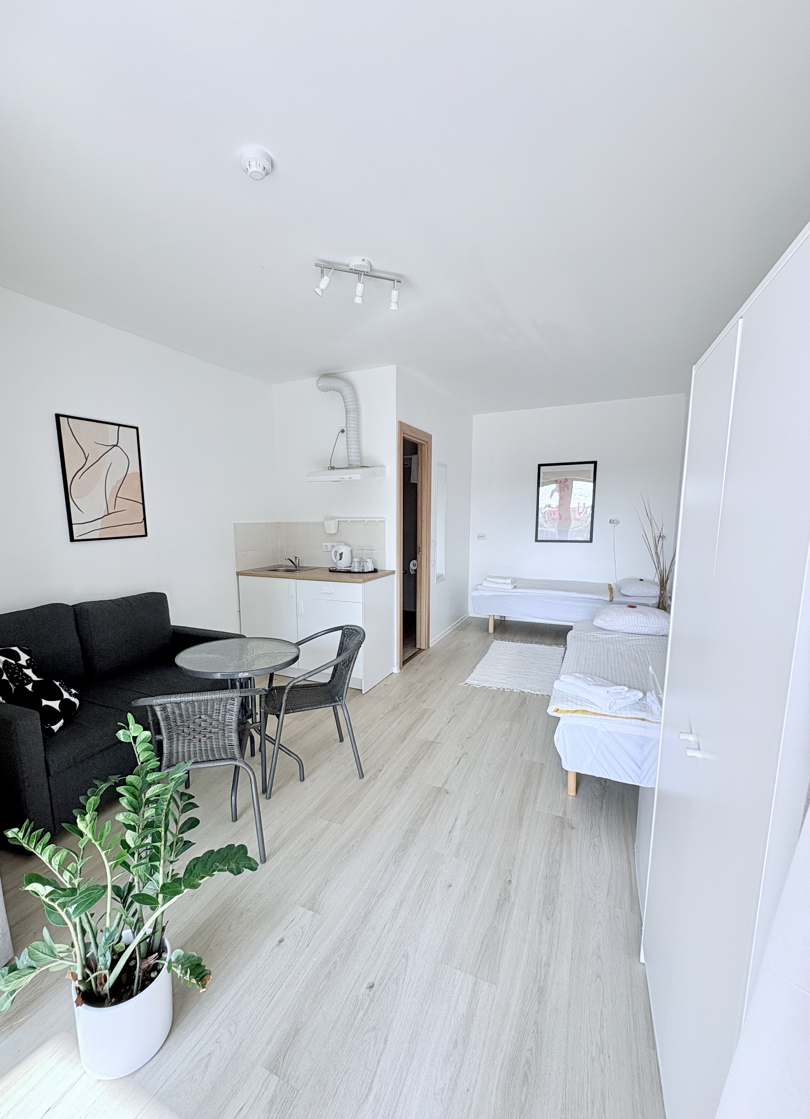 Endla hosteli ja apartamendi Rohelise maja stuudiokorter diivanvoodiga