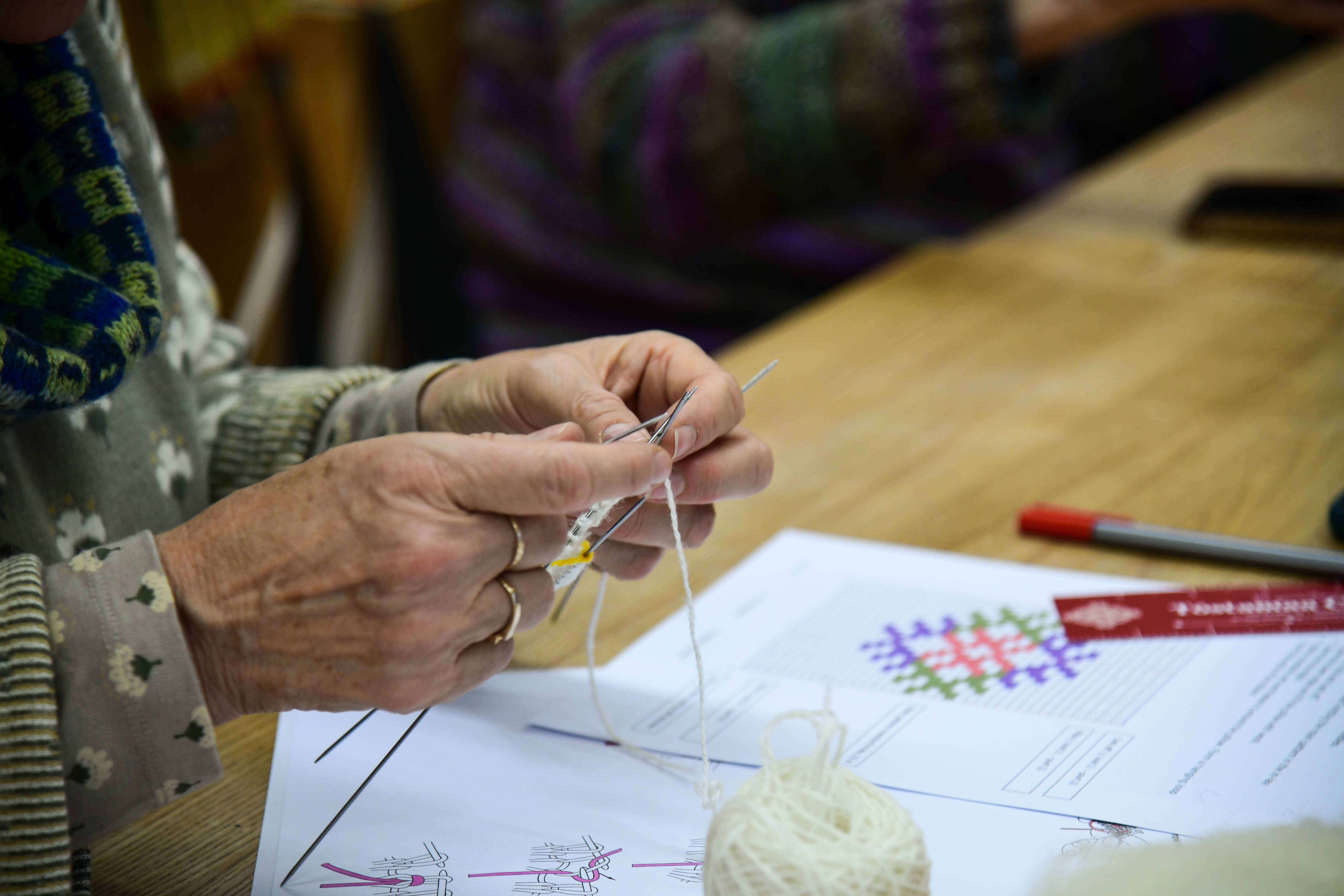 Adatu spilventiņš ar rožotu ornamentu 