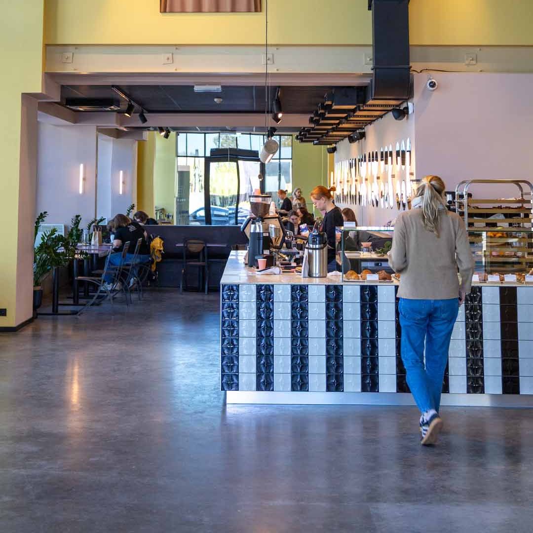 Paper Mill Volta kohviku vaade