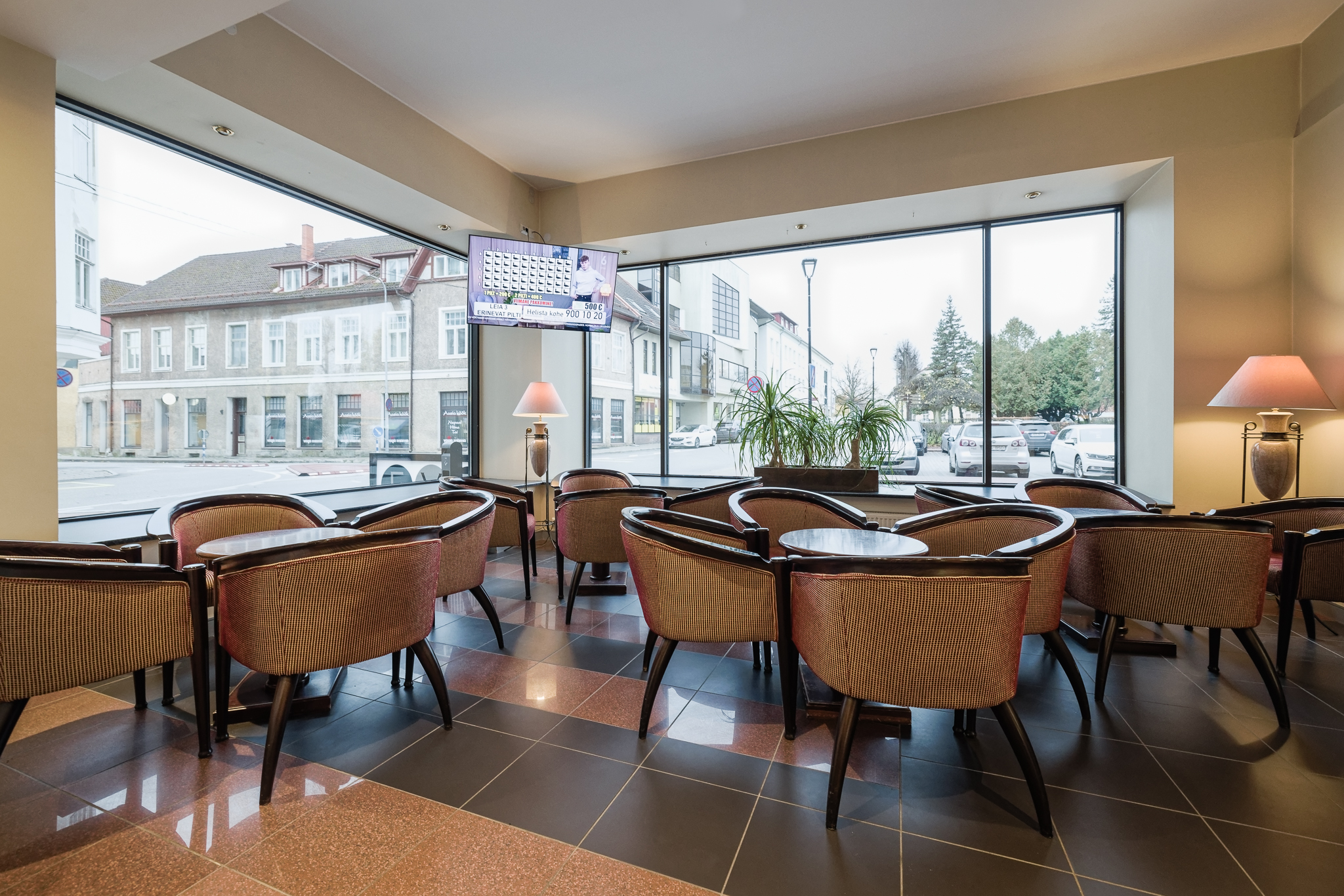 Grand Hotel Viljandi fuajee kohvikuala