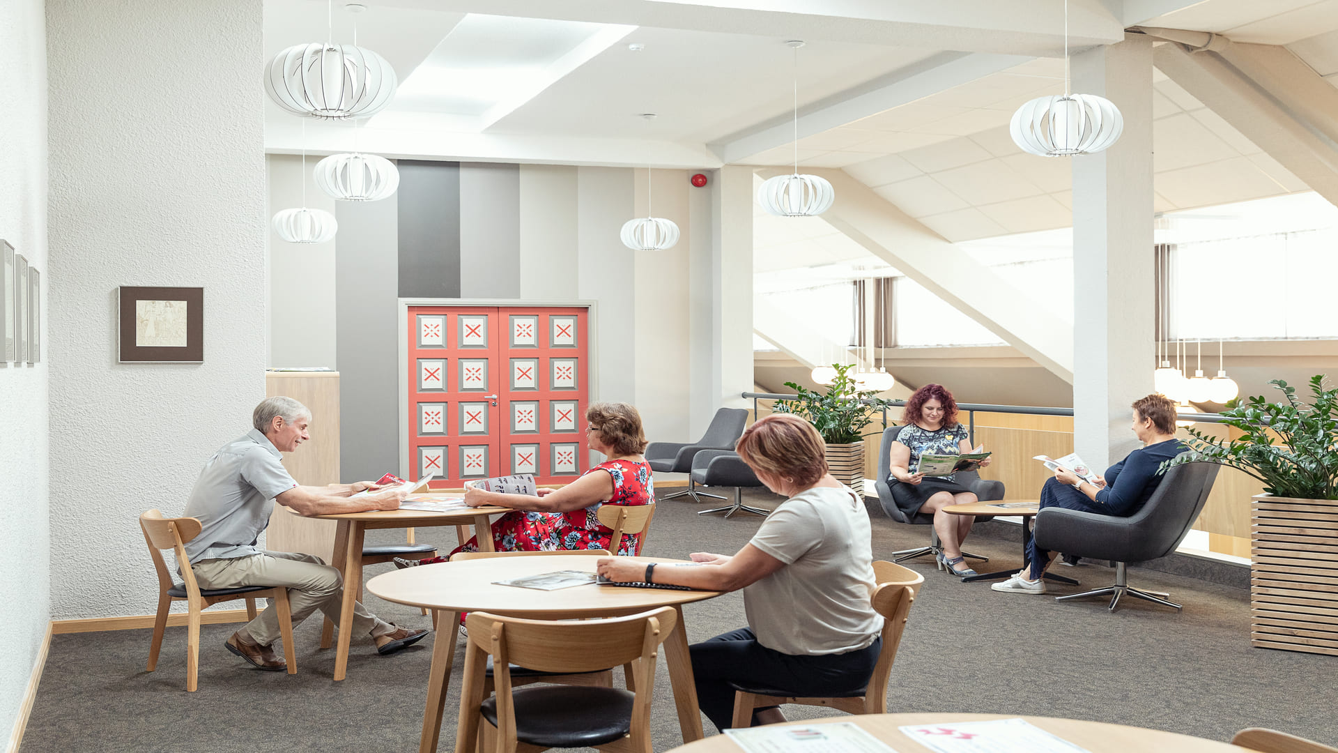 Setomā zāles priekštelpa, Verskas sanatorijas Brīvā laika centrā