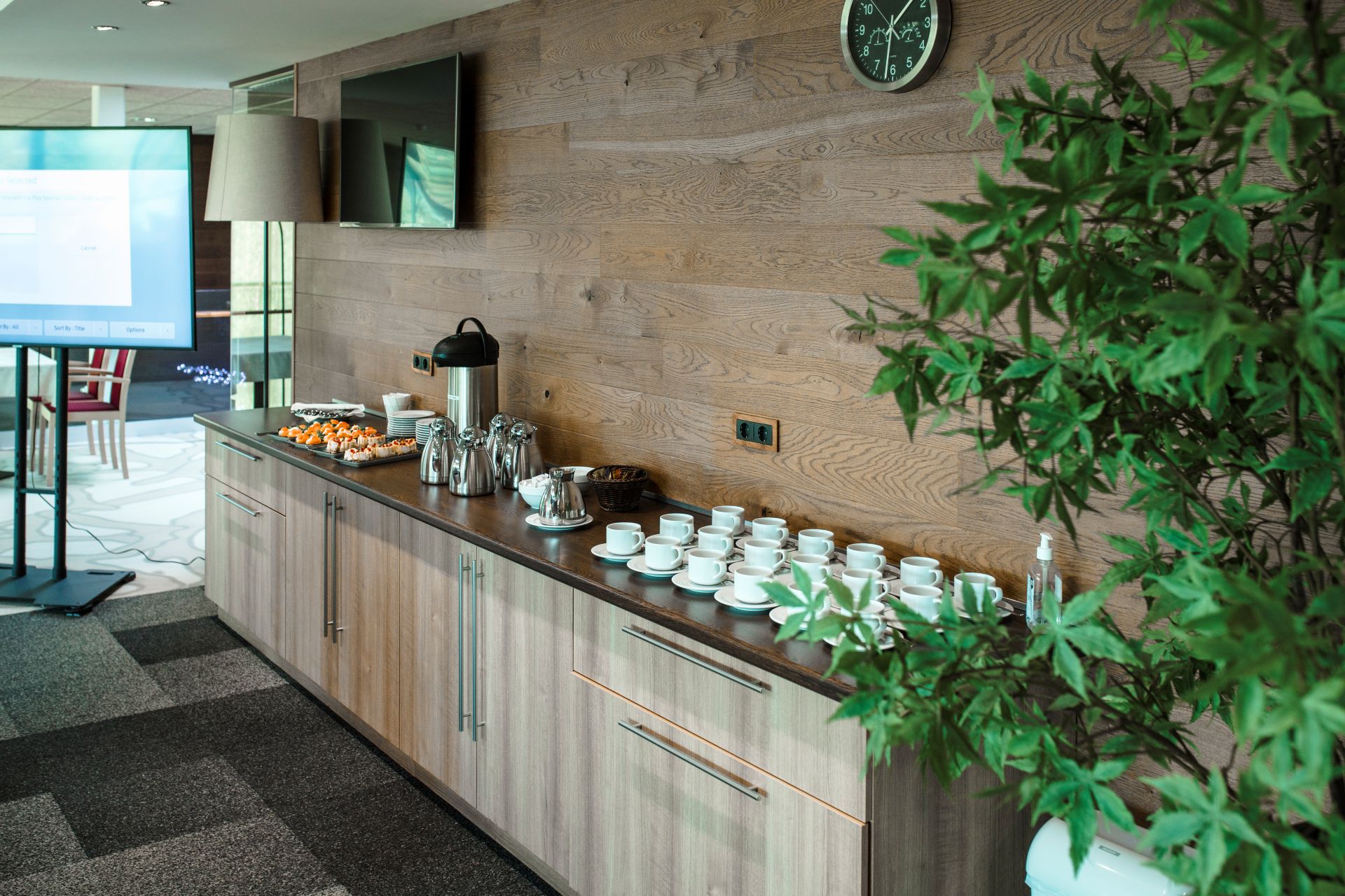 Toila SPA Hotelli seminariruumide kohvipausiala