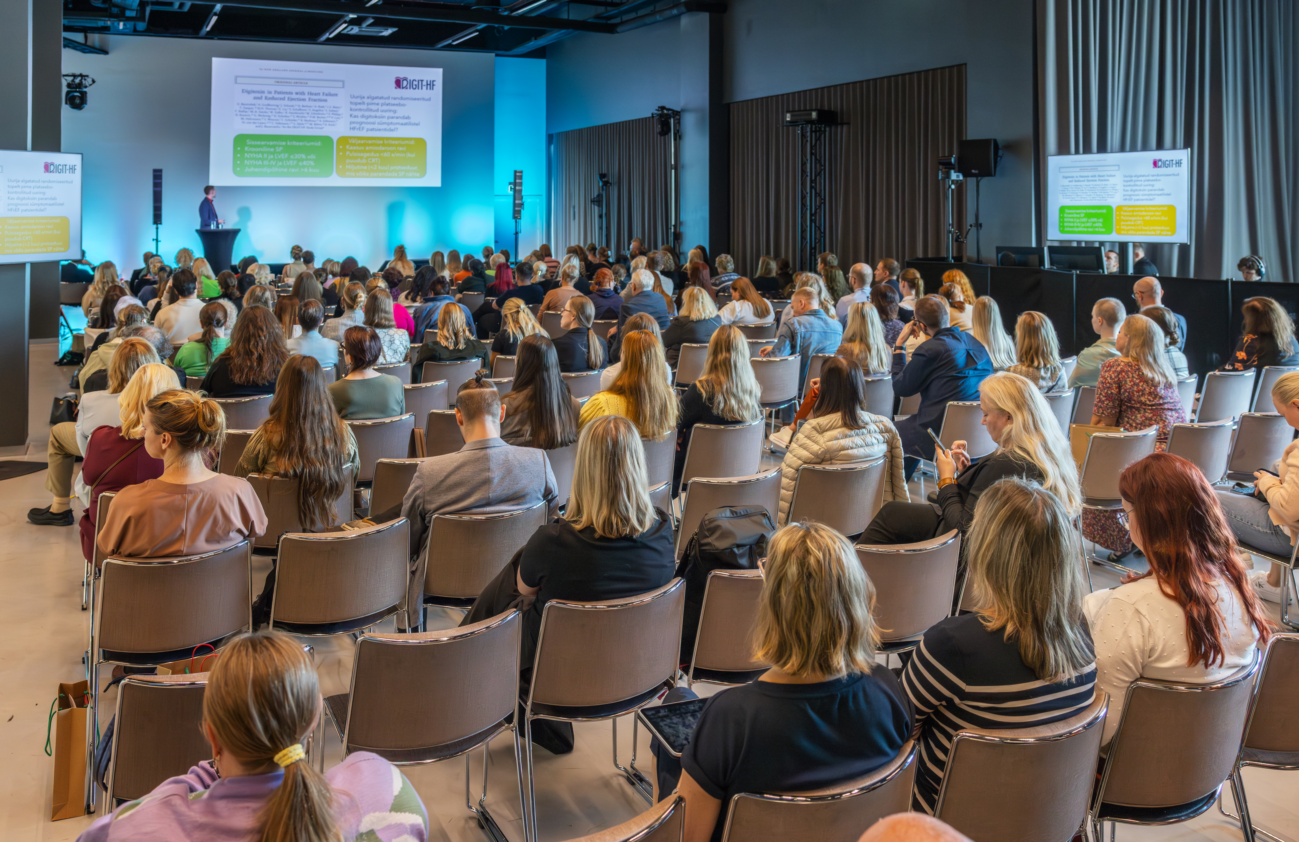 T1 Venue event center theater-style seminar in Tallinn