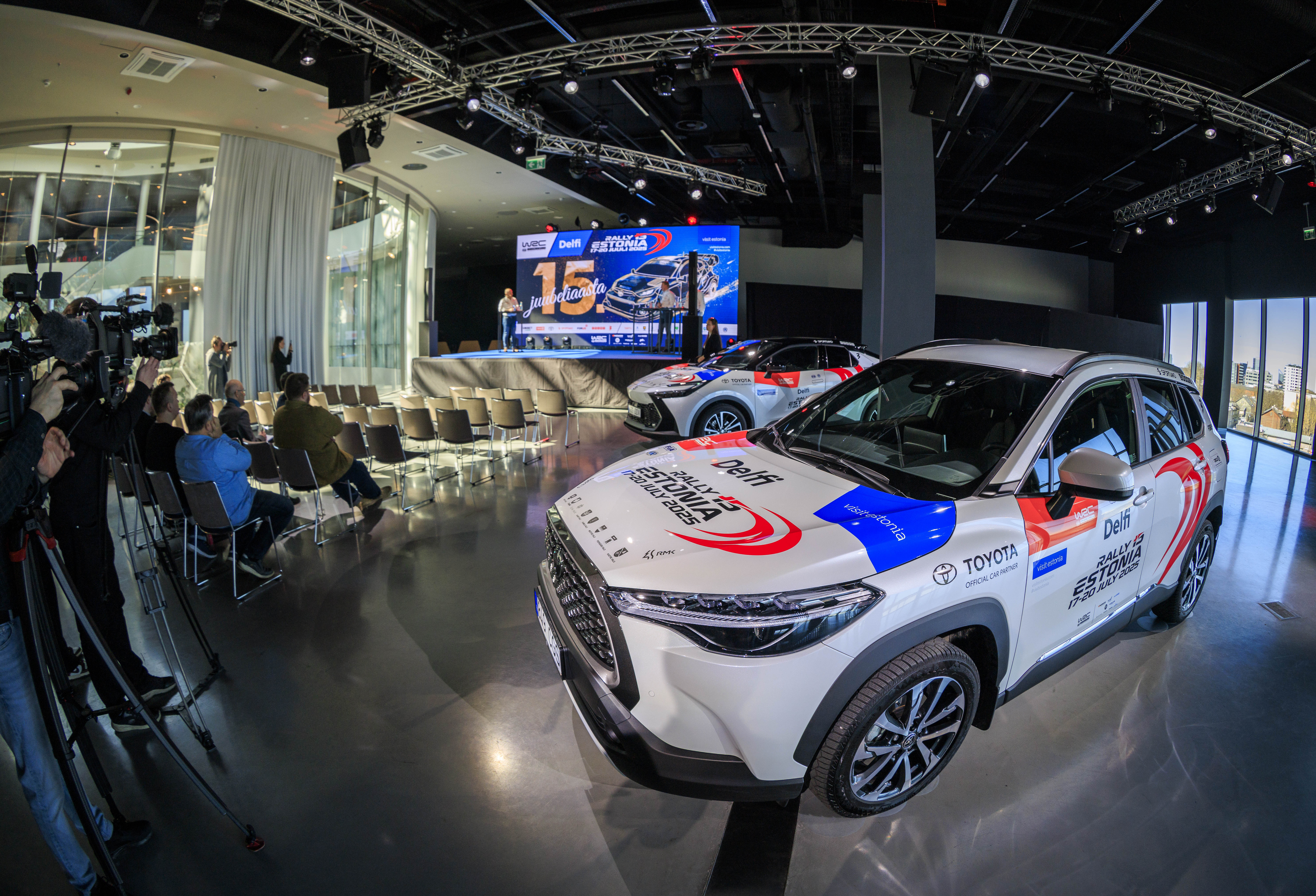 A car can be exhibited at T1 Venues