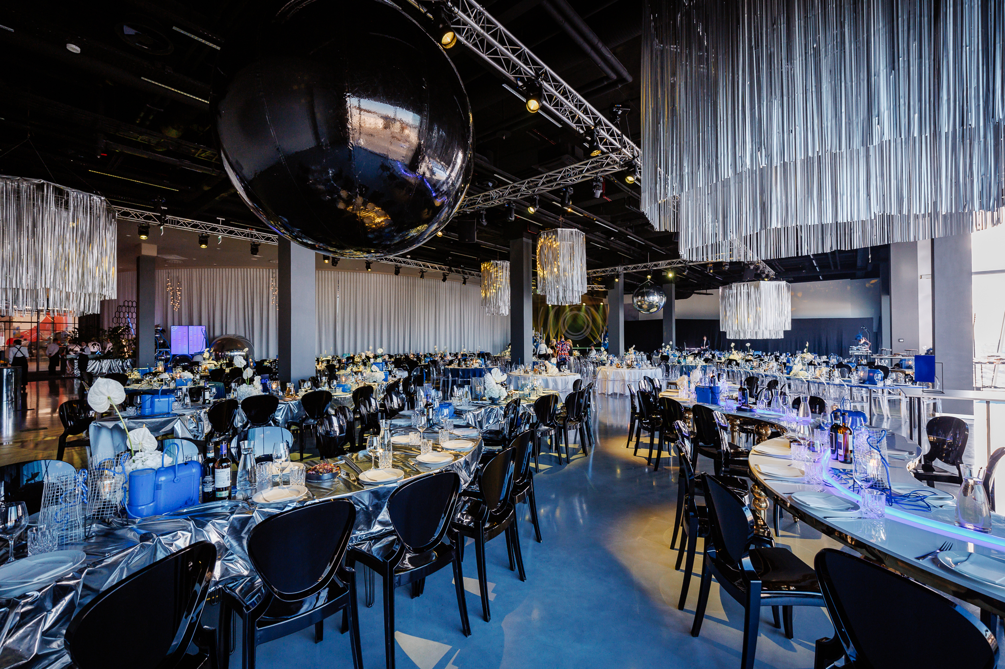 Gala with decorations at T1 Venue event center