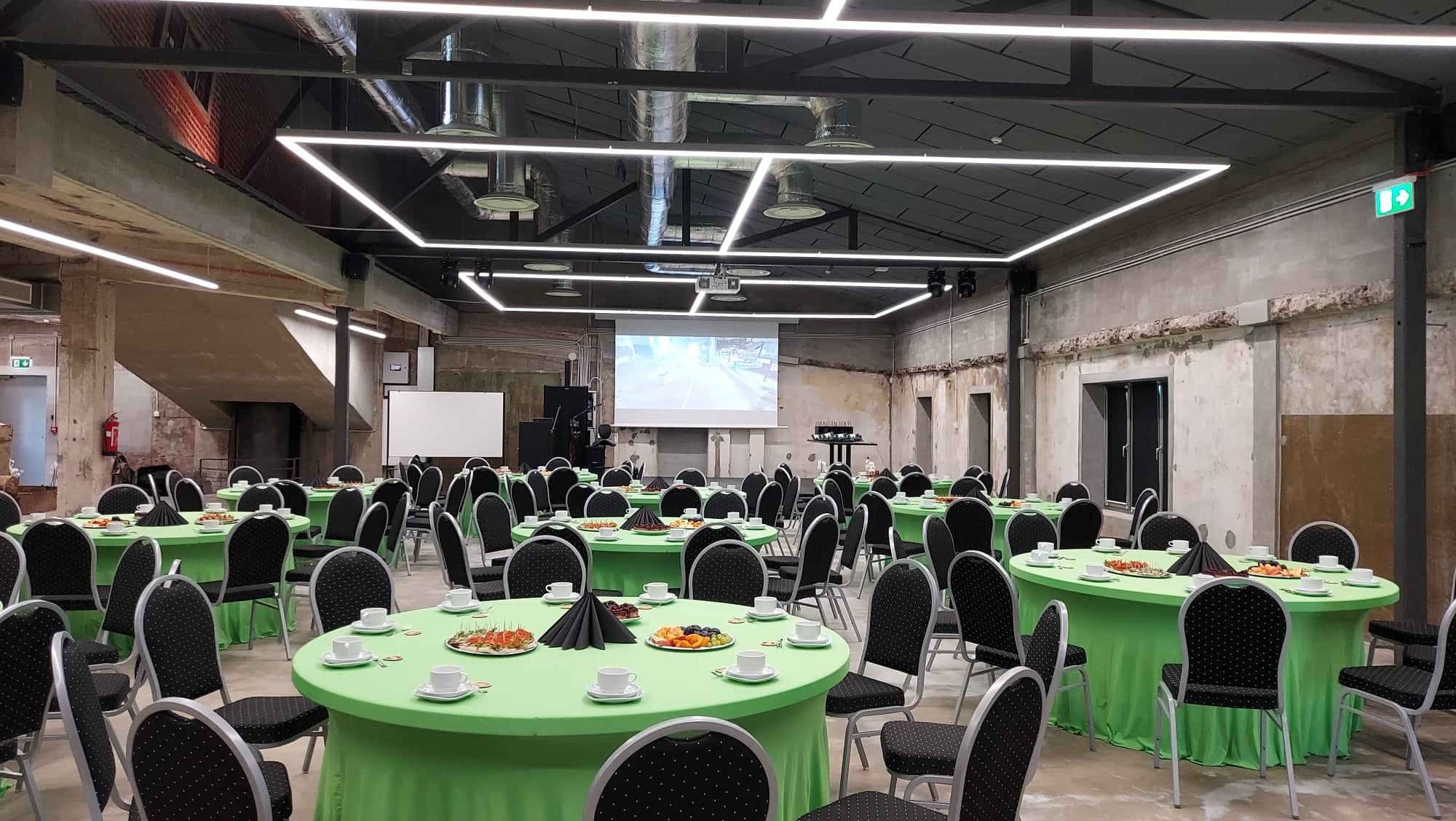 The Estonian Mining Museum's conference center combines the power of the former industrial complex with modern comfort and technical equipment. The ce