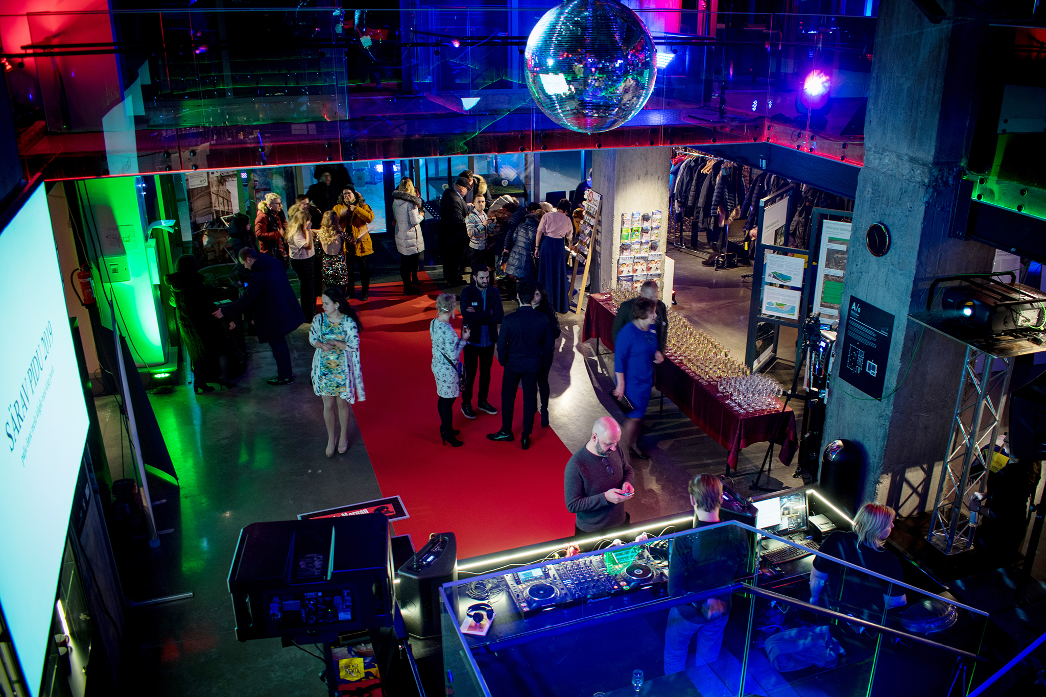 A brilliant party at the Estonian Mining Museum