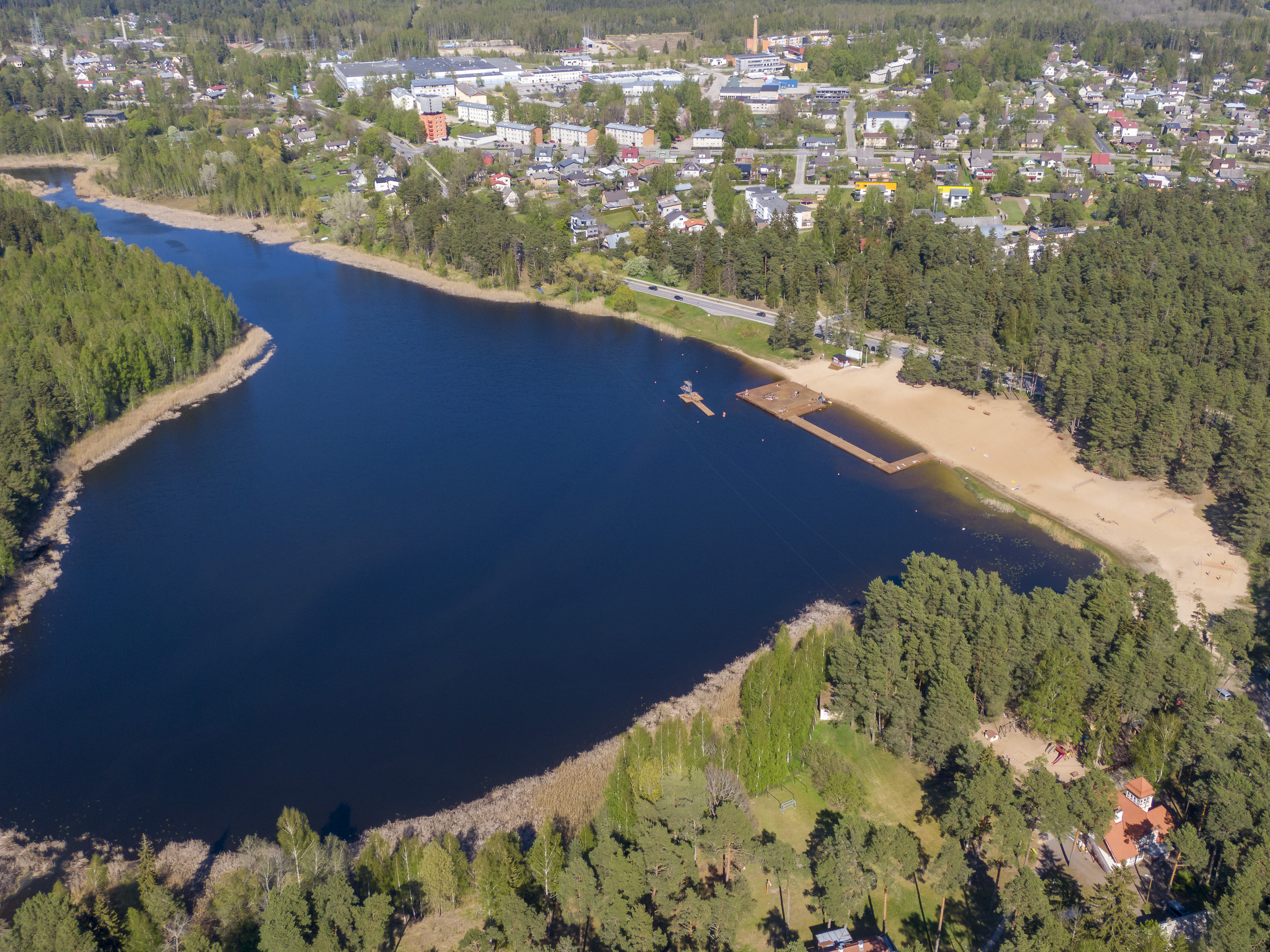 Verevi järv Elvas, Tartumaa tuntud rand ja suvine puhkeala perele ja sõpradele.
