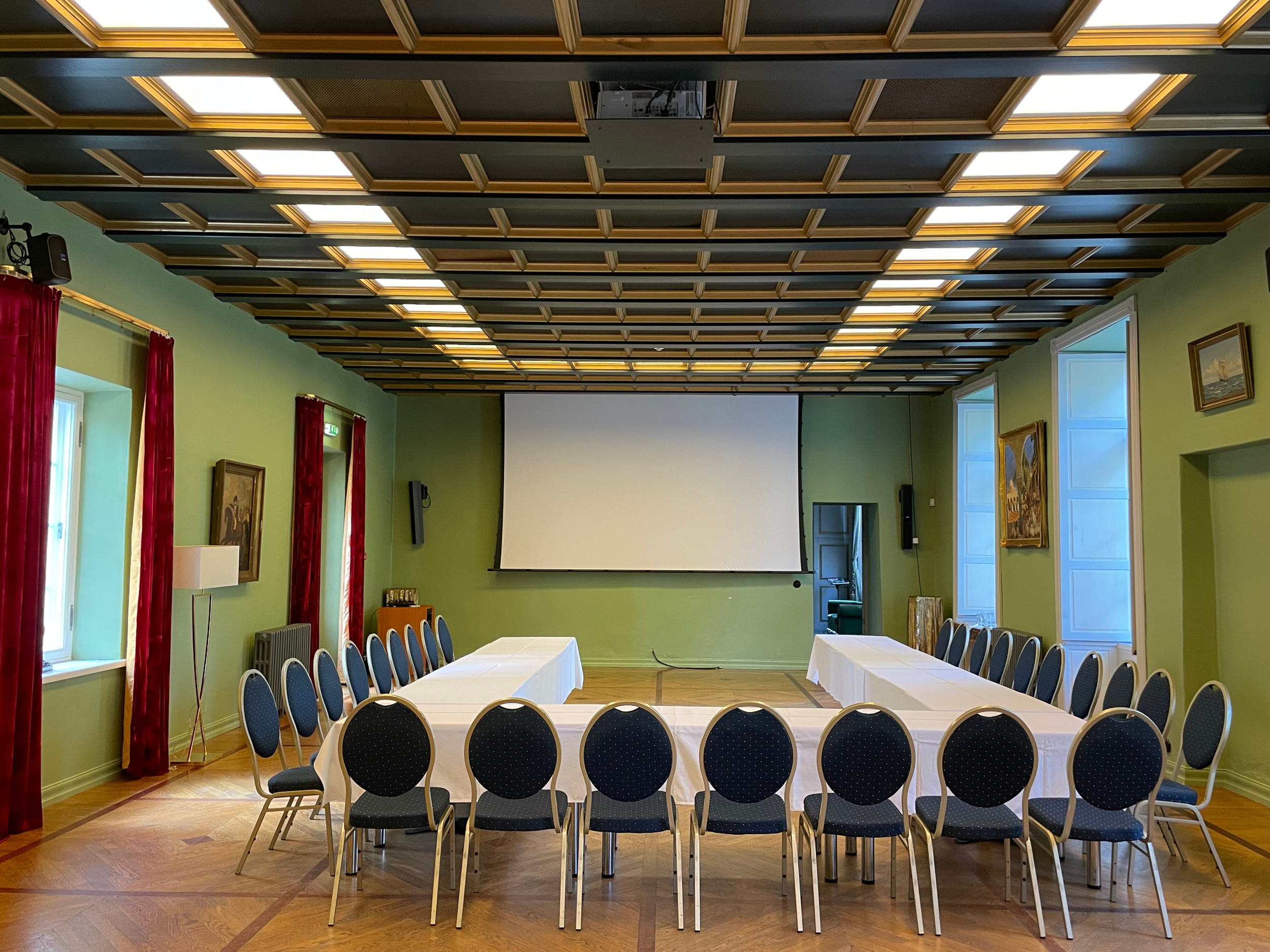 Seminariruum Kõue mõisas "Ballisaal"