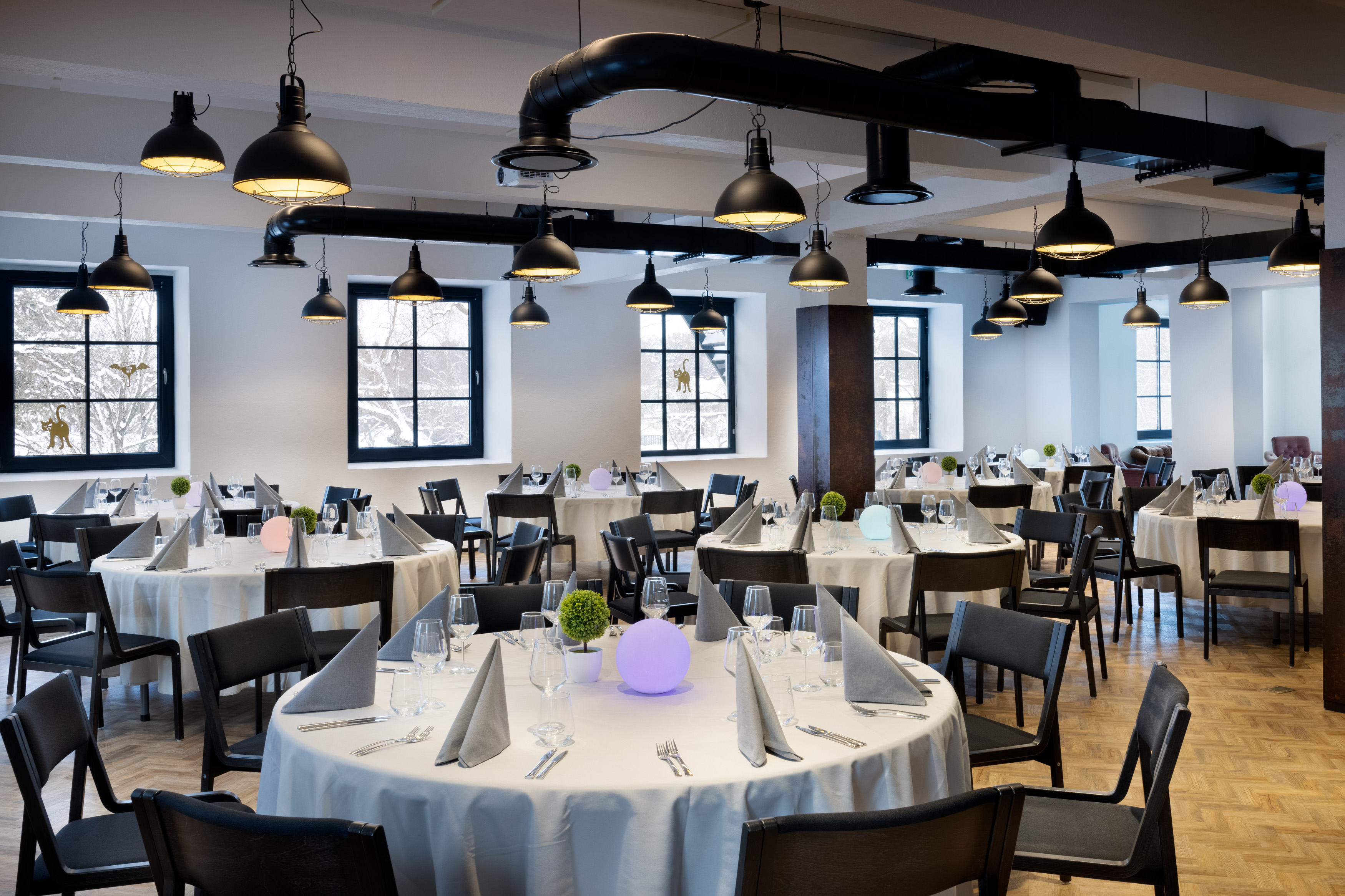 TOHI Distillery Linda Room with tables