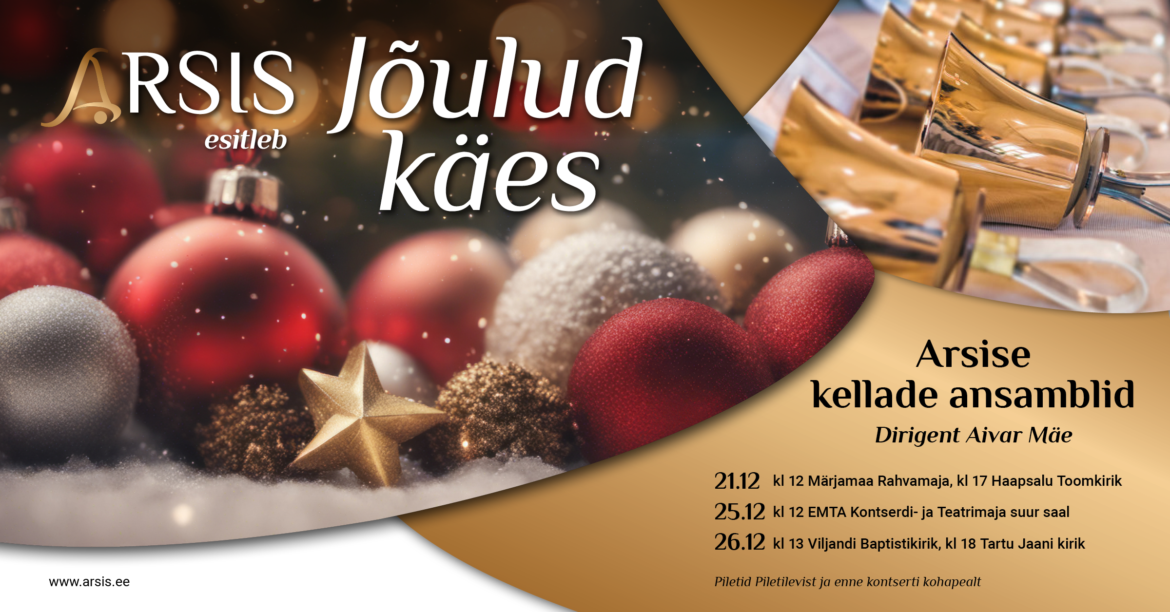 Arsise jõulukontsert "Jõulud käes"