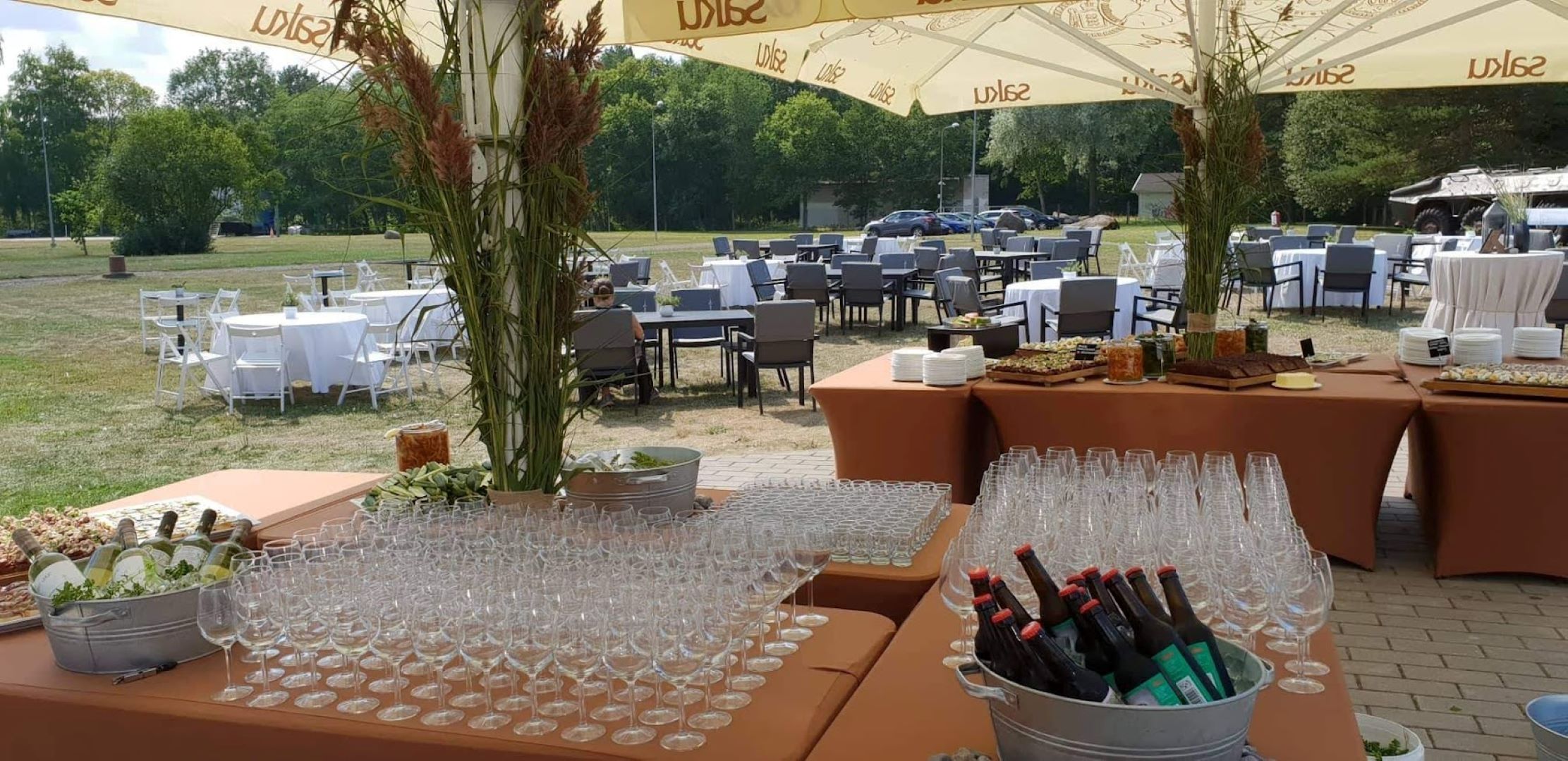 Tallinn TV Tower outdoor area for organizing events