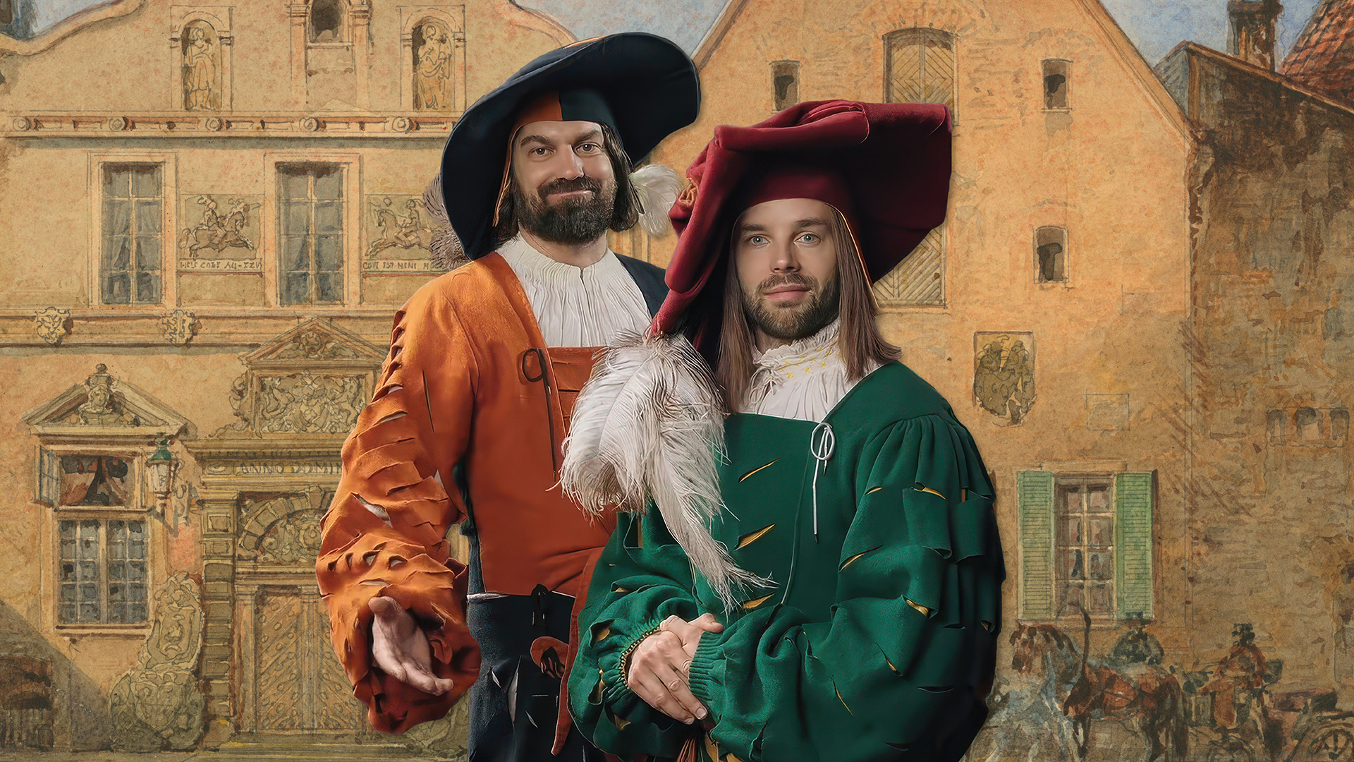 Rikkad ja ilusad. Mustpeade vennaskond Tallinnas.