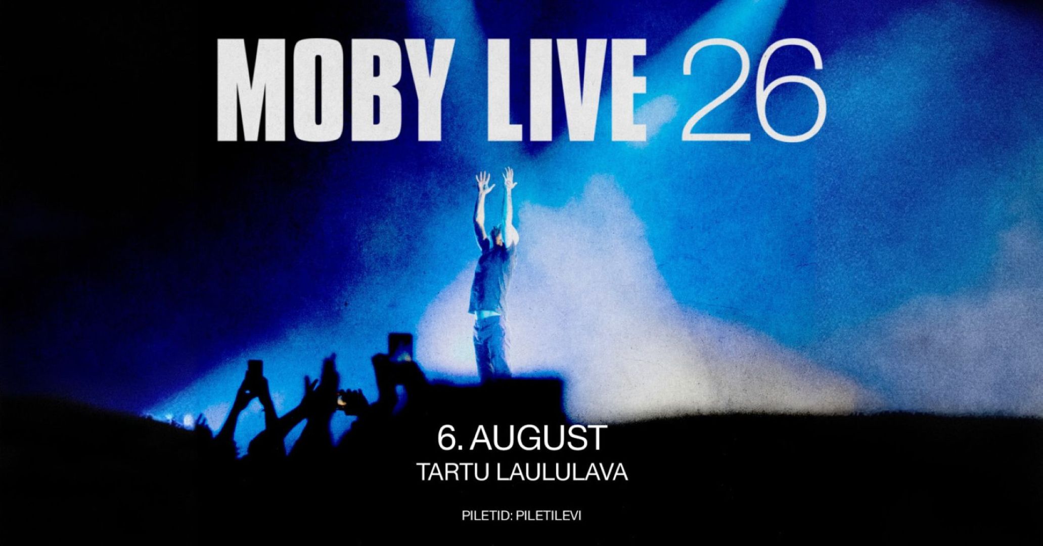 Moby kontsert Tartu Lauluväljakul