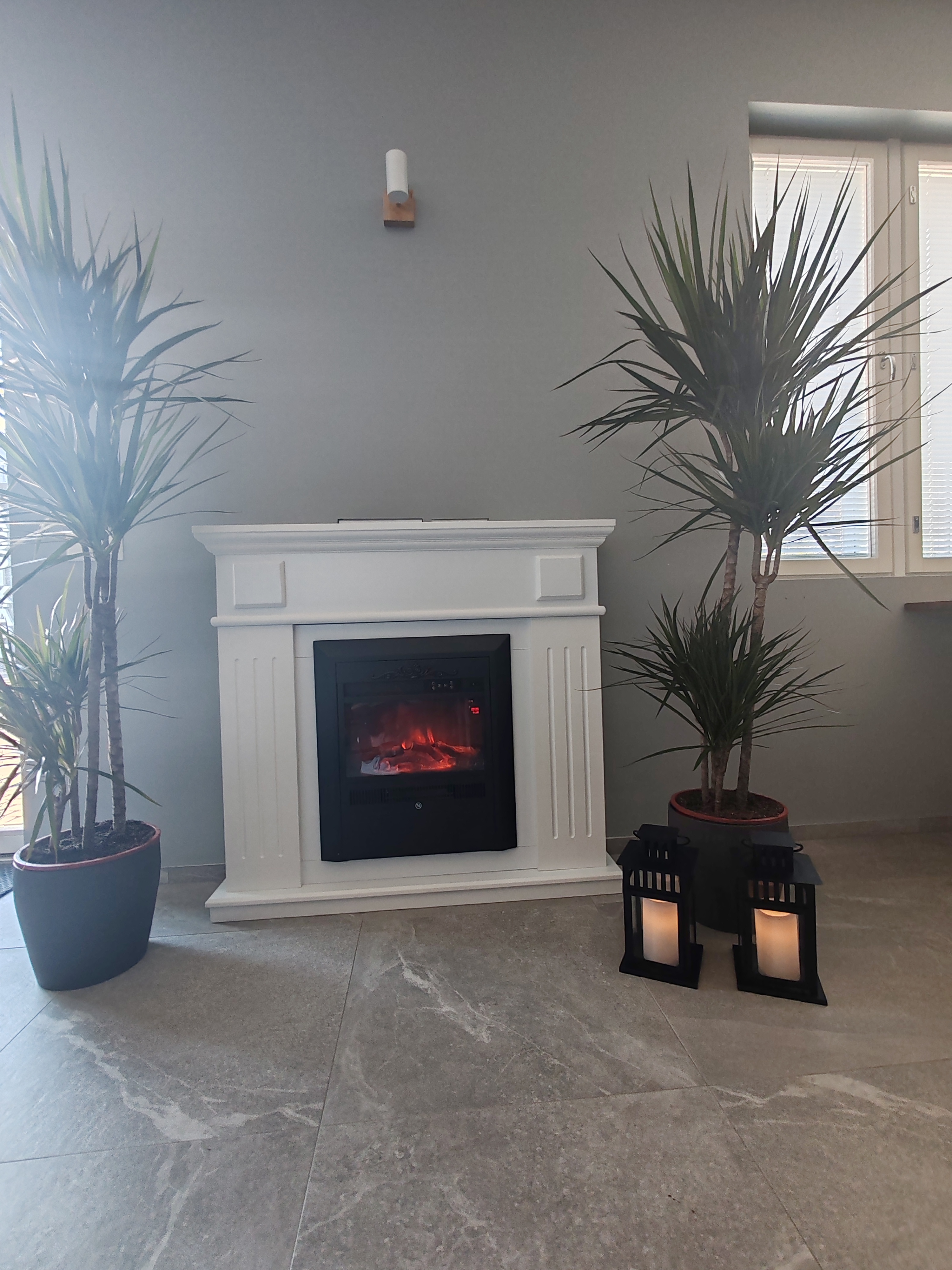 Hubasust loob elektrikamin