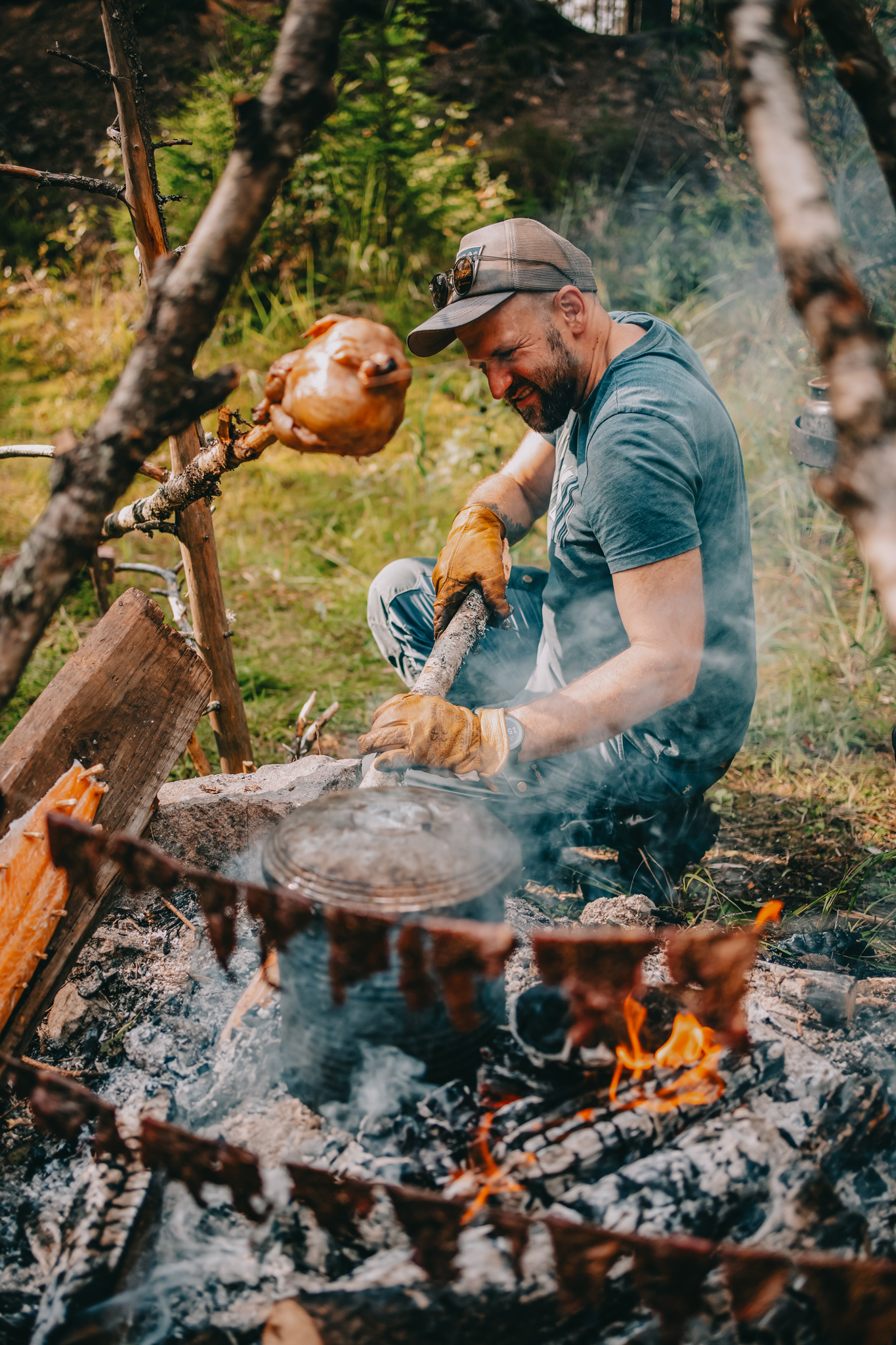 Nuotiolla valmistettavat ruoat