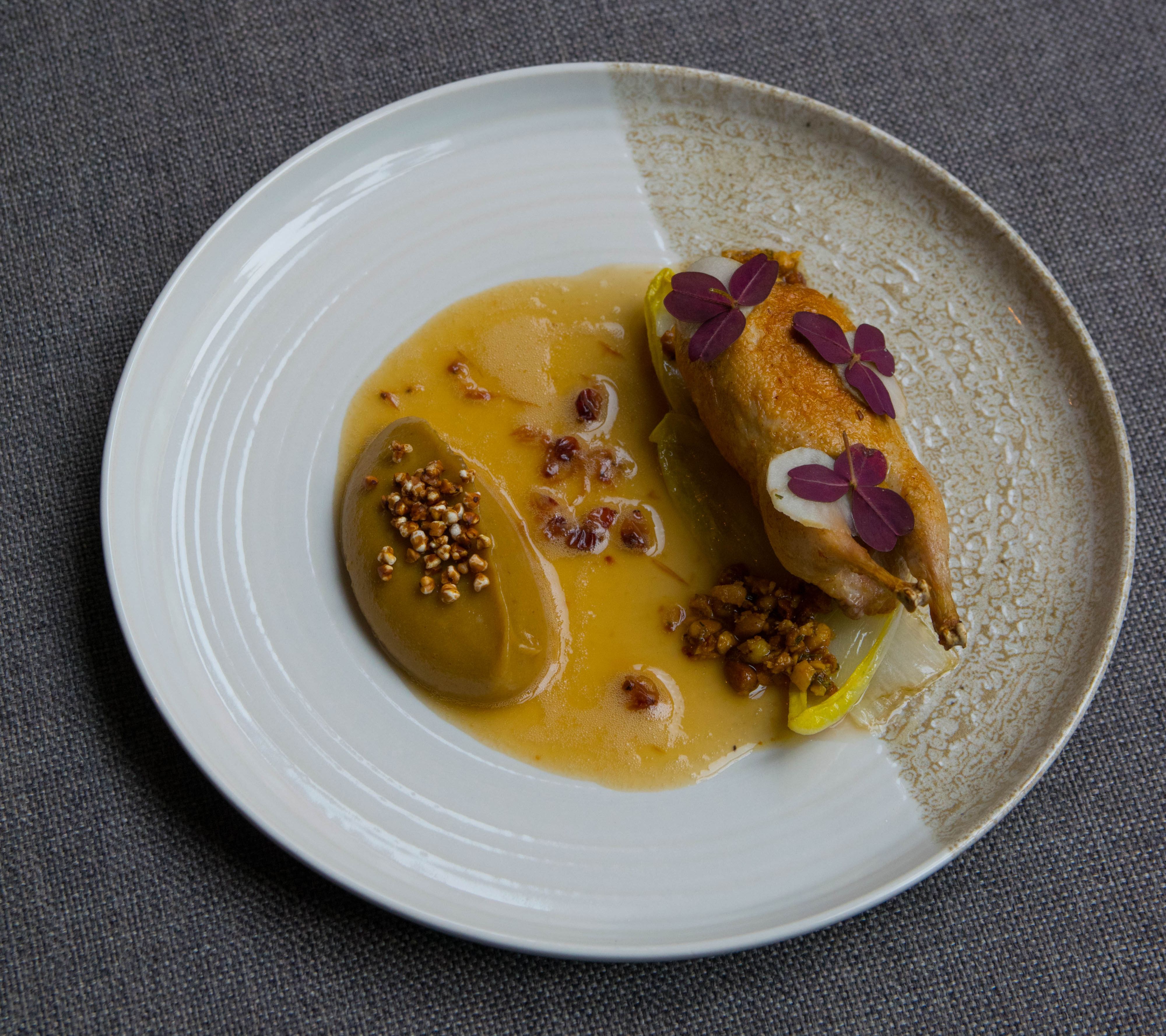 Järveotsa quail, main course