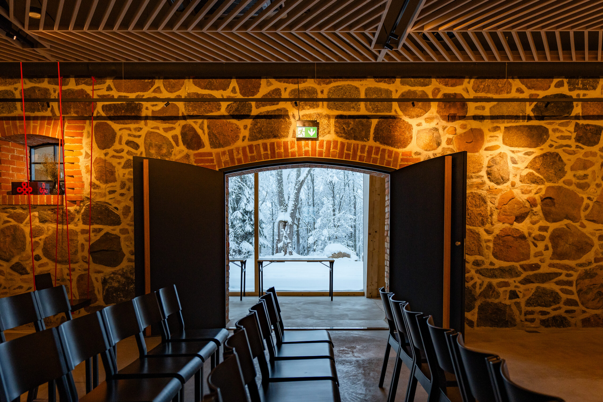 Ekspositsioonimaja konverentsisaal Mulgi Elamuskeskuses