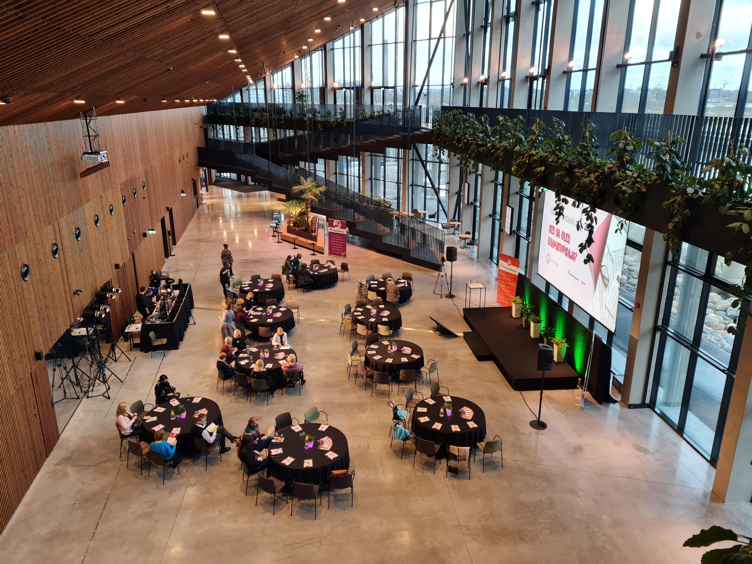The Port of Tallinn's cruise terminal is a unique venue for hosting memorable events. Its seaside location, bright architecture, and flexible spaces c