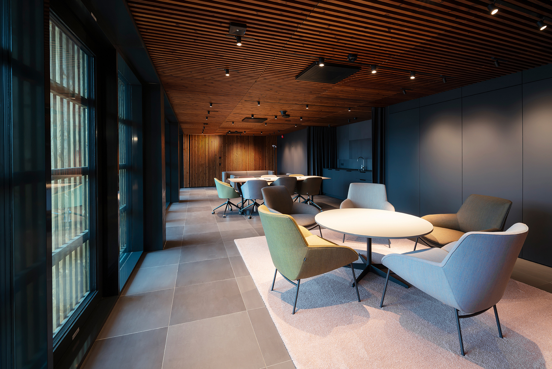 VIP seminar room at the Tallinn Port cruise terminal