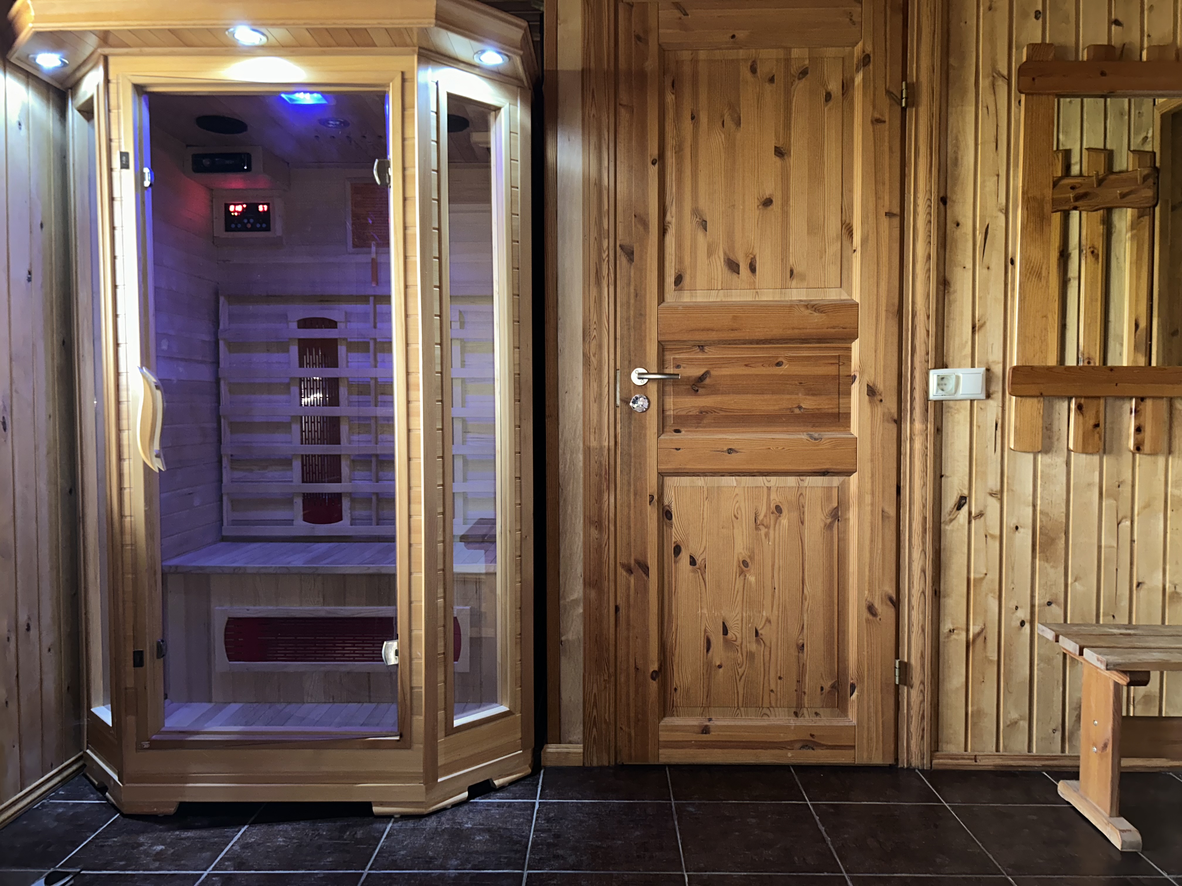 Raamatu puhkemaja infrapunasaun