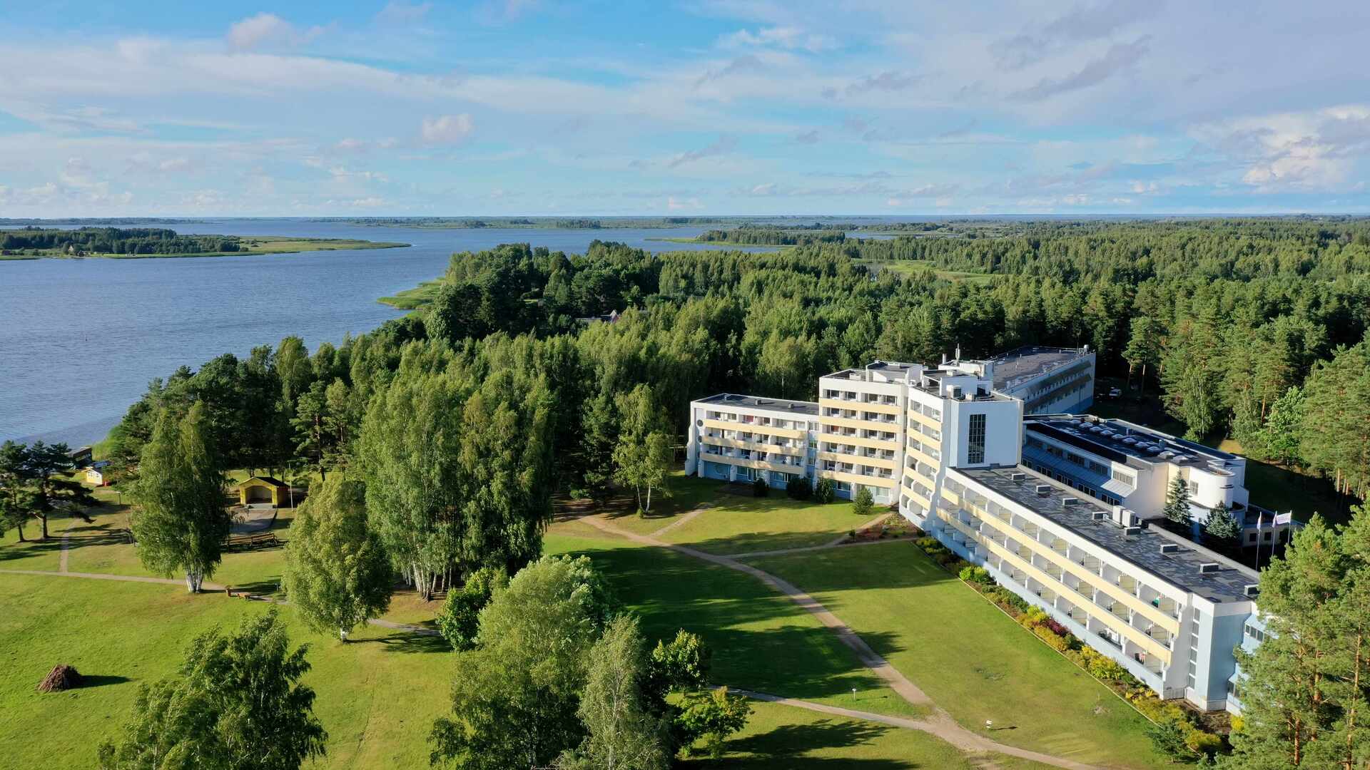 Verskas (Värska) kūrorta sanatorijas centra semināru telpas Setomā