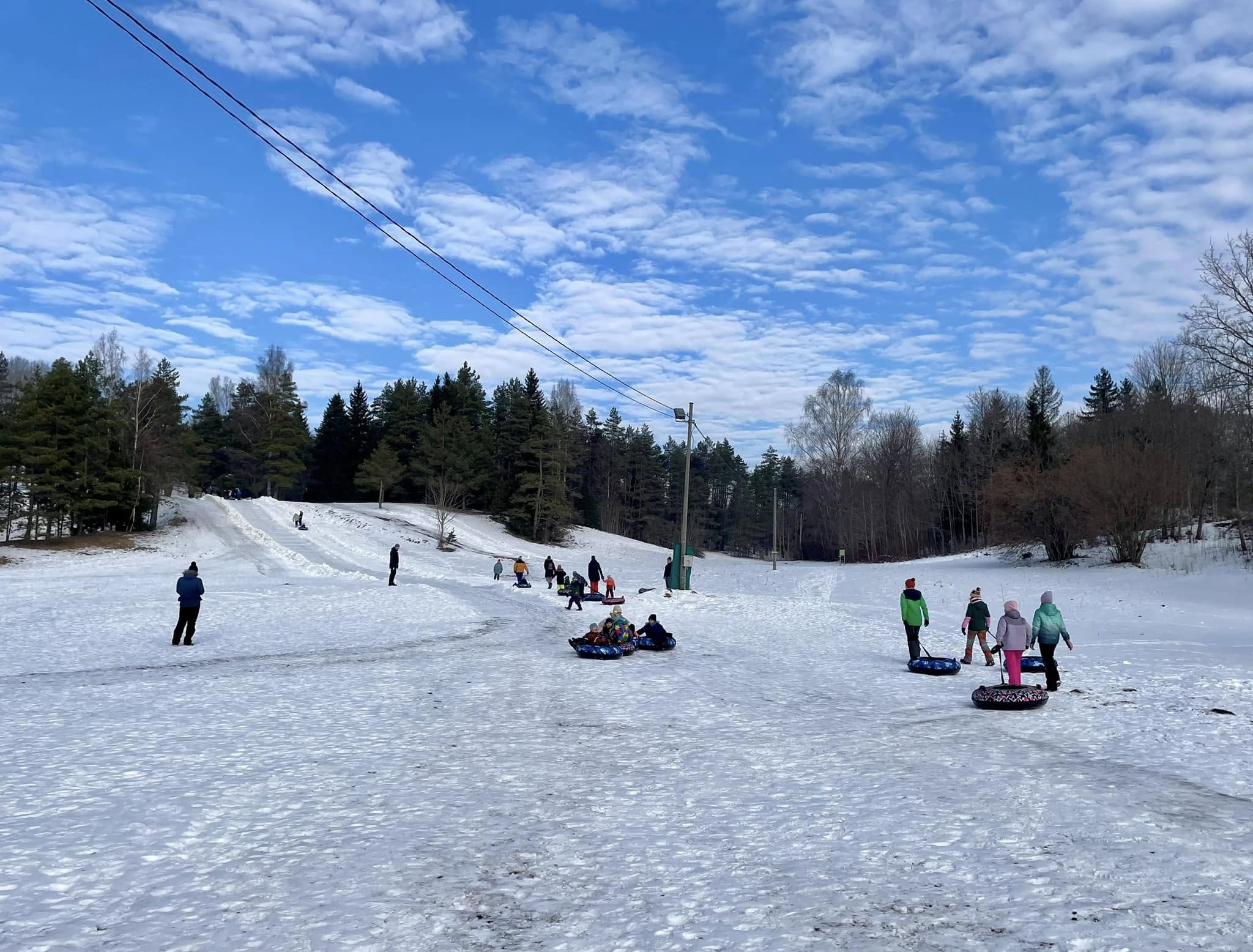 Paluküla Mäe keskuse tuubirada