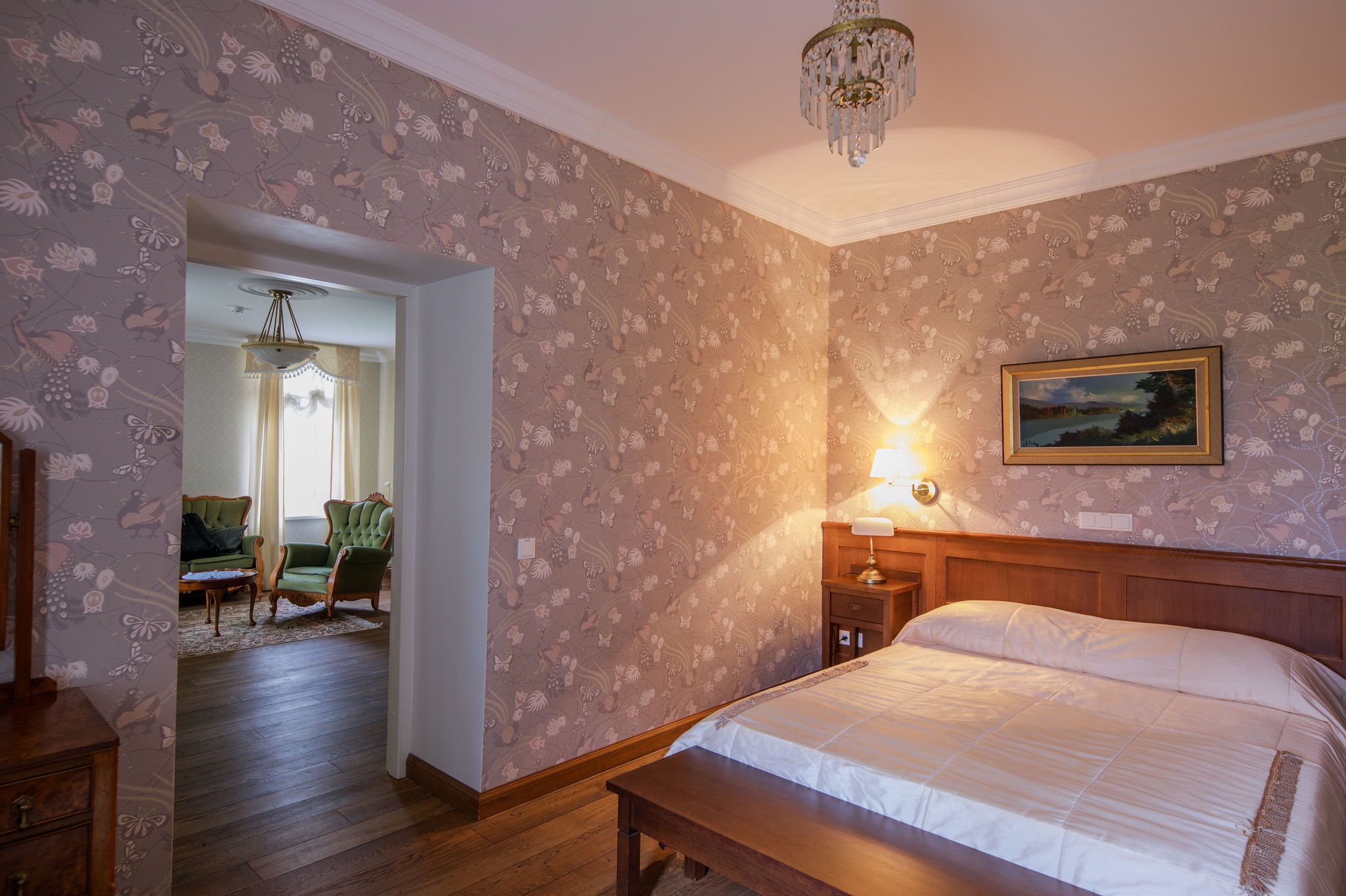 Saka Mõisa Härrastemaja tuba